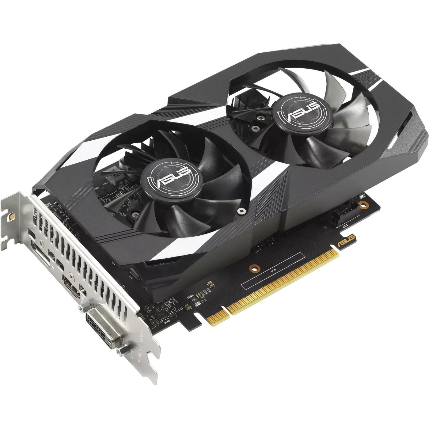 Відеокарта ASUS GTX 1650 4Gb DUAL OC D6 V2 (DUAL-GTX1650-O4GD6-P-V2) (GDDR6, 128 bit, PCI-E 3.0 x16) Б/в