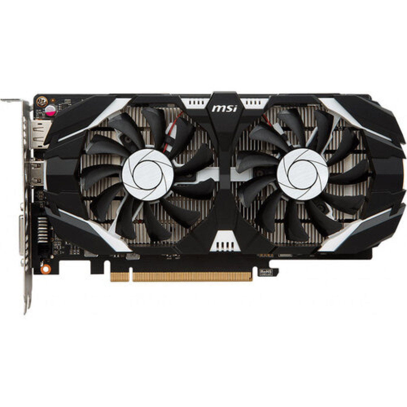 Видеокарта MSI GTX 1050Ti 4Gb (GTX 1050Ti 4GT OCV1) (GDDR5, 128 bit, PCI-E 3.0 x16) Б/у