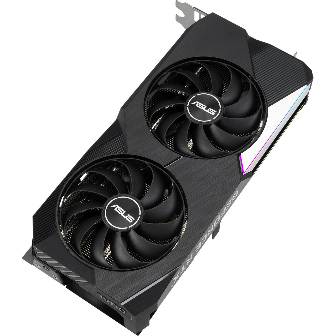 Видеокарта ASUS RTX 3060Ti 8Gb Dual (DUAL-RTX3060TI-8G) (GDDR6, 256 bit, PCI-E v4.0 x16) Б/у