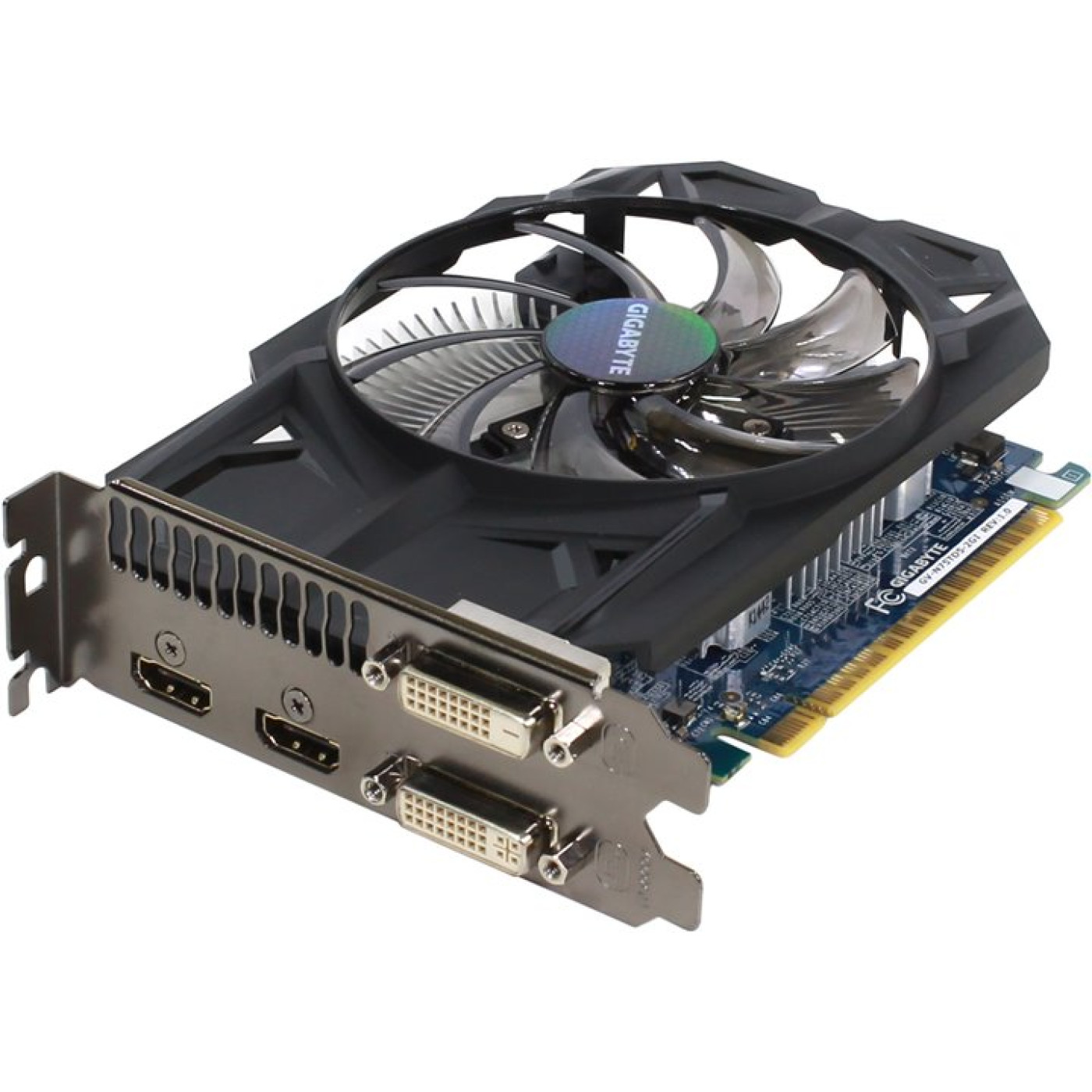 Відеокарта Gigabyte GTX 750Ti 2Gb (GV-N75TD5-2GI) (GDDR5, 128 bit, PCI-E 3.0 x16) Б/в