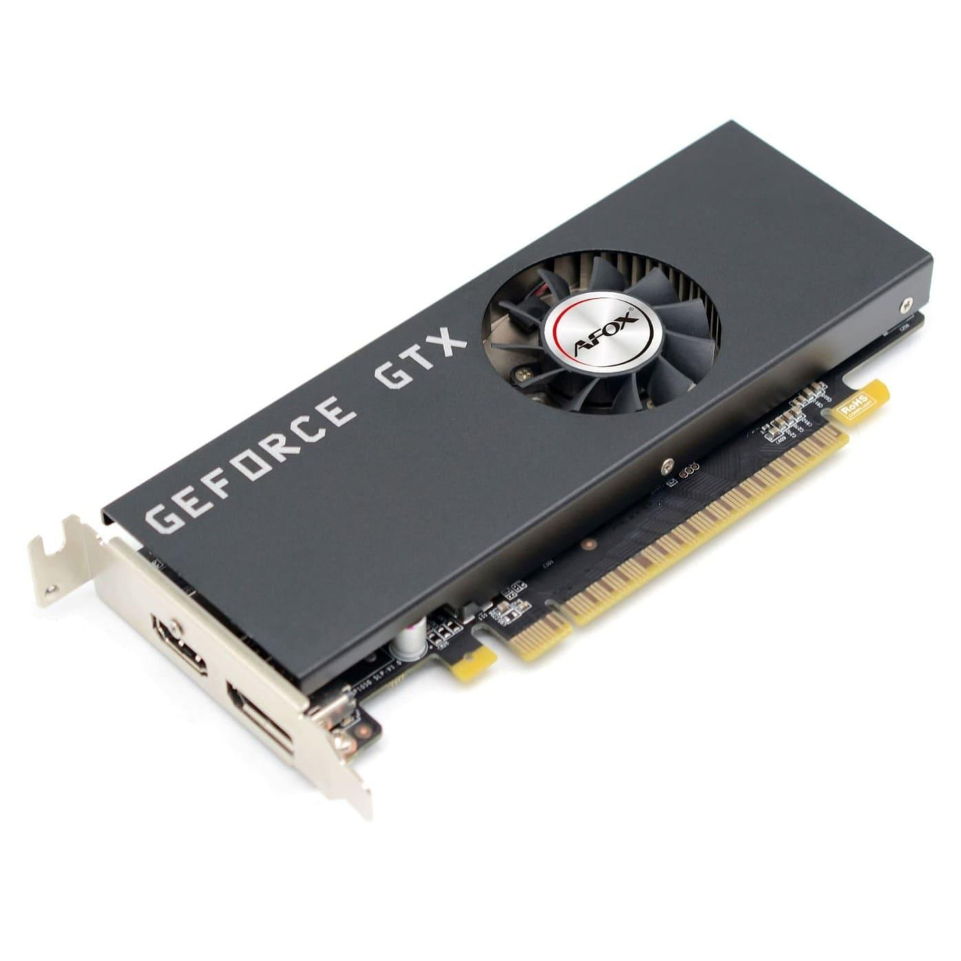 Видеокарта Afox GTX 1050Ti 4GB LP (AF1050TI-4096D5L5-V2) (GDDR5, 128 bit, PCI-E 3.0 x16)