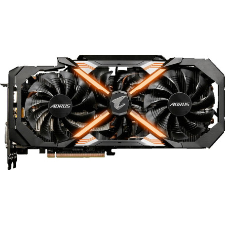 Відеокарта Gigabyte GTX 1080Ti 11Gb Aorus Xtreme Edition (GV-N108TAORUS X-11GD) (GDDR5X, 352 bit, PCI-E 3.0 x16) Б/в