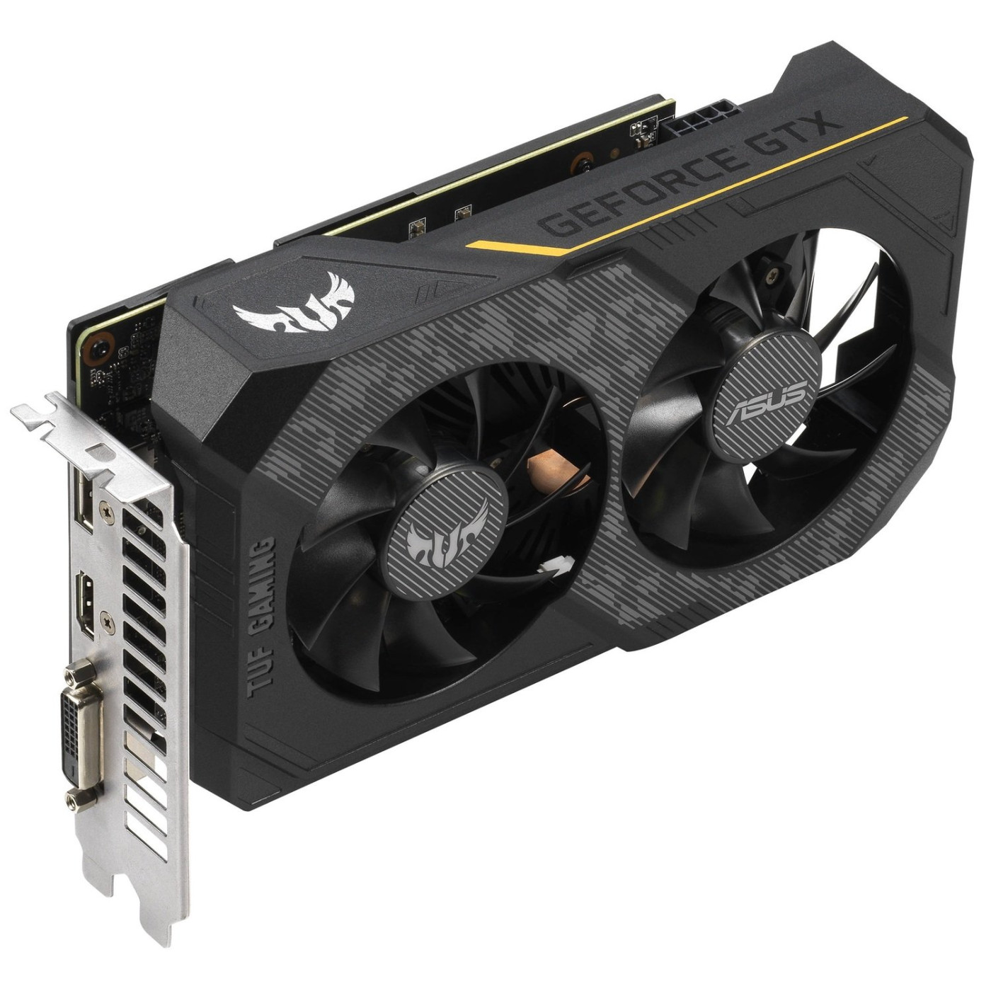 Видеокарта ASUS GTX 1660 6Gb TUF Gaming (TUF-GTX1660-6G-GAMING) (GDDR6, 192 bit, PCI-E v3.0) Б/у