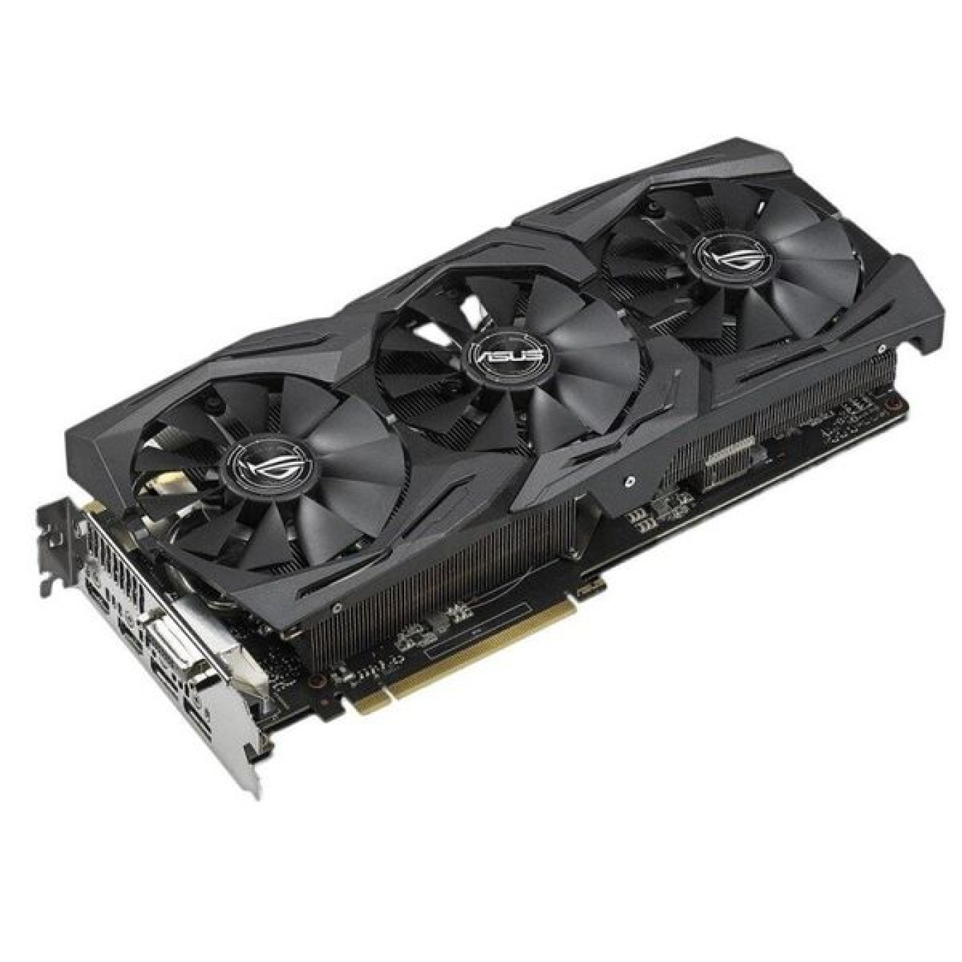 Видеокарта ASUS GTX 1070Ti 8Gb Strix Gaming Advanced (ROG-STRIX-GTX1070TI-A8G-GAMING) (GDDR5, 256 bit, PCI-E 3.0 x16) U1