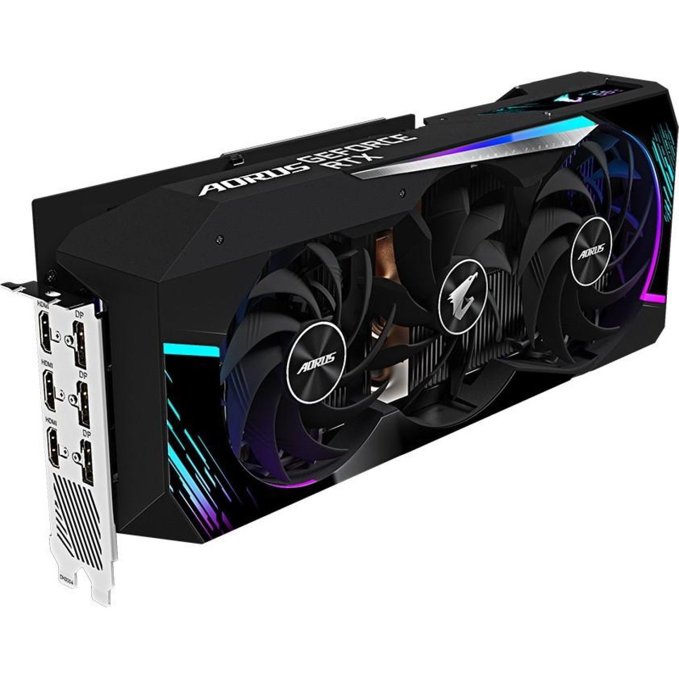 Відеокарта Gigabyte RTX 3080Ti 12Gb Aorus Xtreme (GV-N308TAORUS X-12GD) (GDDR6X, 384 bit, PCI-E v4.0 x16) Б/в