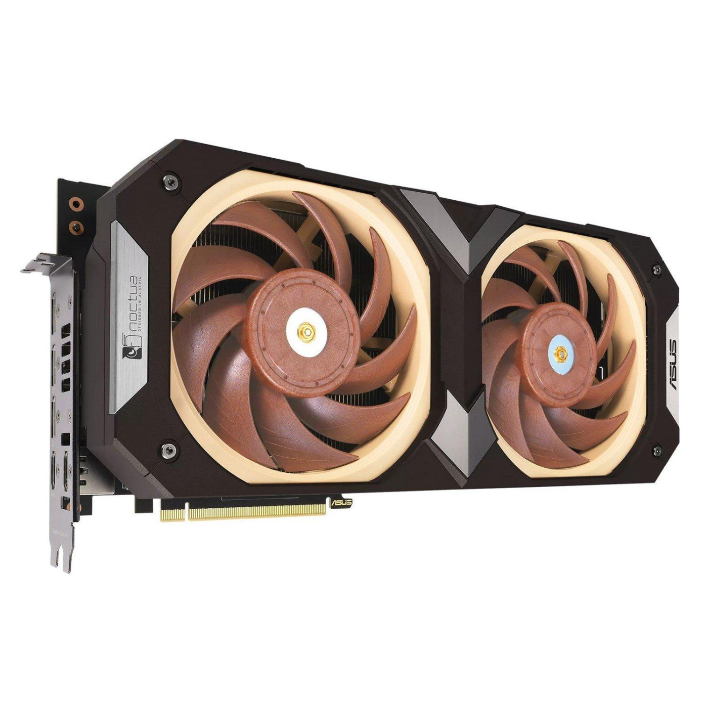 Видеокарта ASUS RTX 4080 16GB Noctua OC Edition (RTX4080-O16G-NOCTUA) (GDDR6X, 256 bit, PCI-E 4.0 x16)