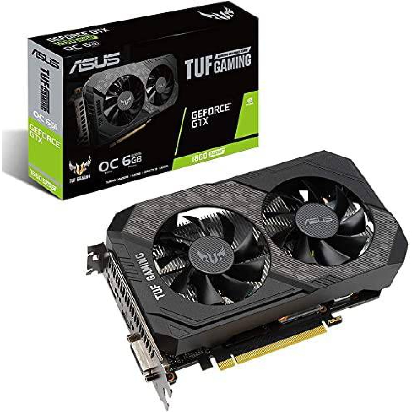 Відеокарта ASUS GTX 1660 6Gb Super TUF Gaming (TUF-GTX1660S-6G-GAMING) (GDDR6, 192 bit, PCI-E 3.0 x16) Б/в