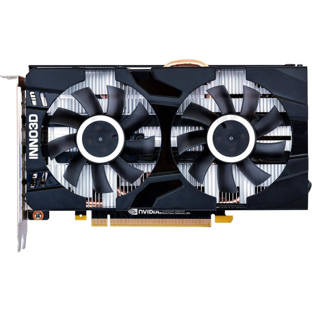 Видеокарта Inno3D GTX 1660 6Gb Super Twin X2 (N166SK-06D6) (GDDR6, 192 bit, PCI-E v3.0) Б/у