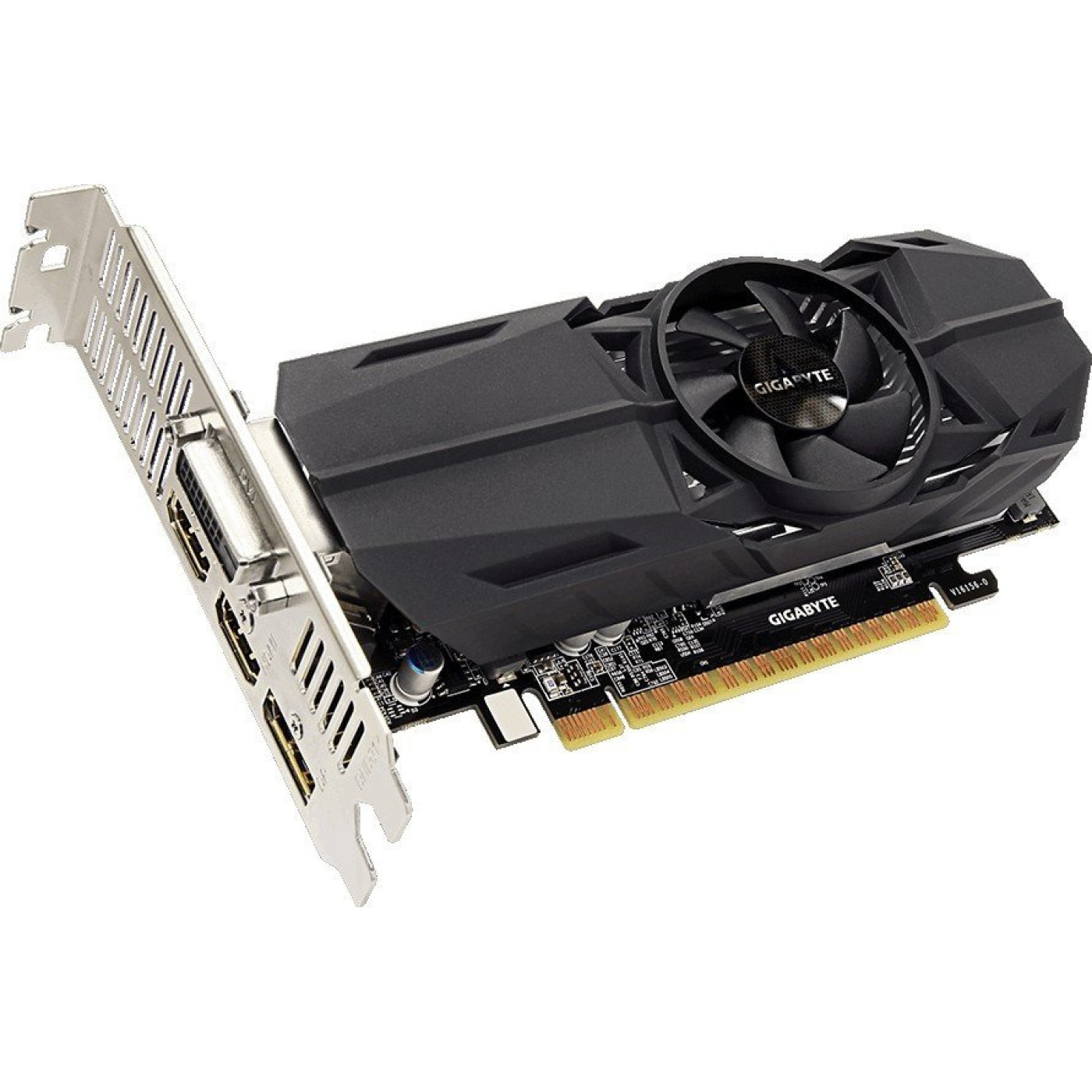 Відеокарта Gigabyte GTX 1050Ti OC Low Profile 4G (GV-N105TOC-4GL) (GDDR5, 128 bit, PCI-E 3.0 x16) Б/в
