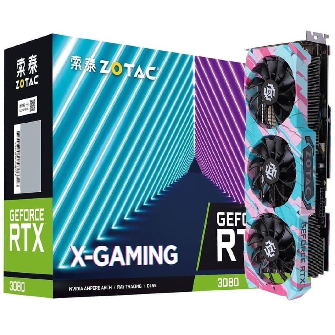 Відеокарта Zotac RTX 3080 10Gb X-GAMING OC (9288-3N612-120ZC) (GDDR6X, 320 bit, PCI-E v4.0 x16) Б/в