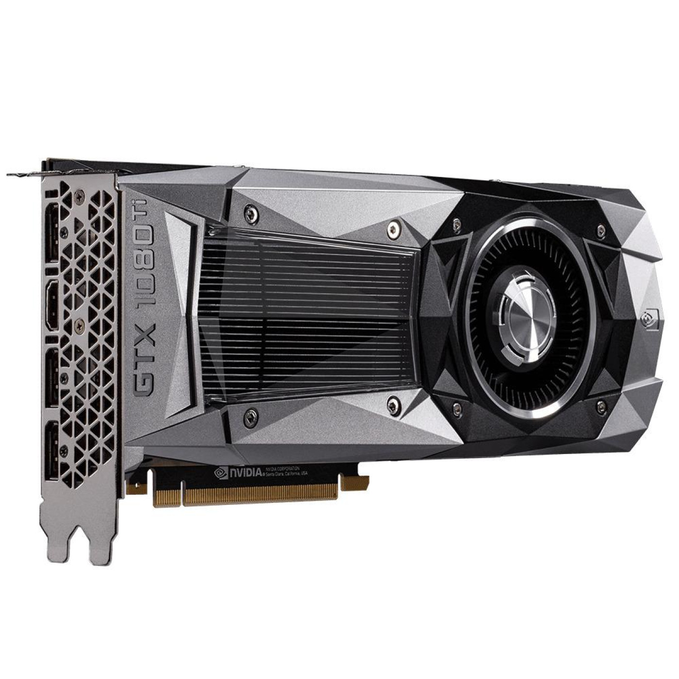 Відеокарта Gigabyte GTX 1080Ti 11Gb Founders Edition (GV-N108TD5X-B) (GDDR5X, 352 bit, PCI-E 3.0 x16) Б/в