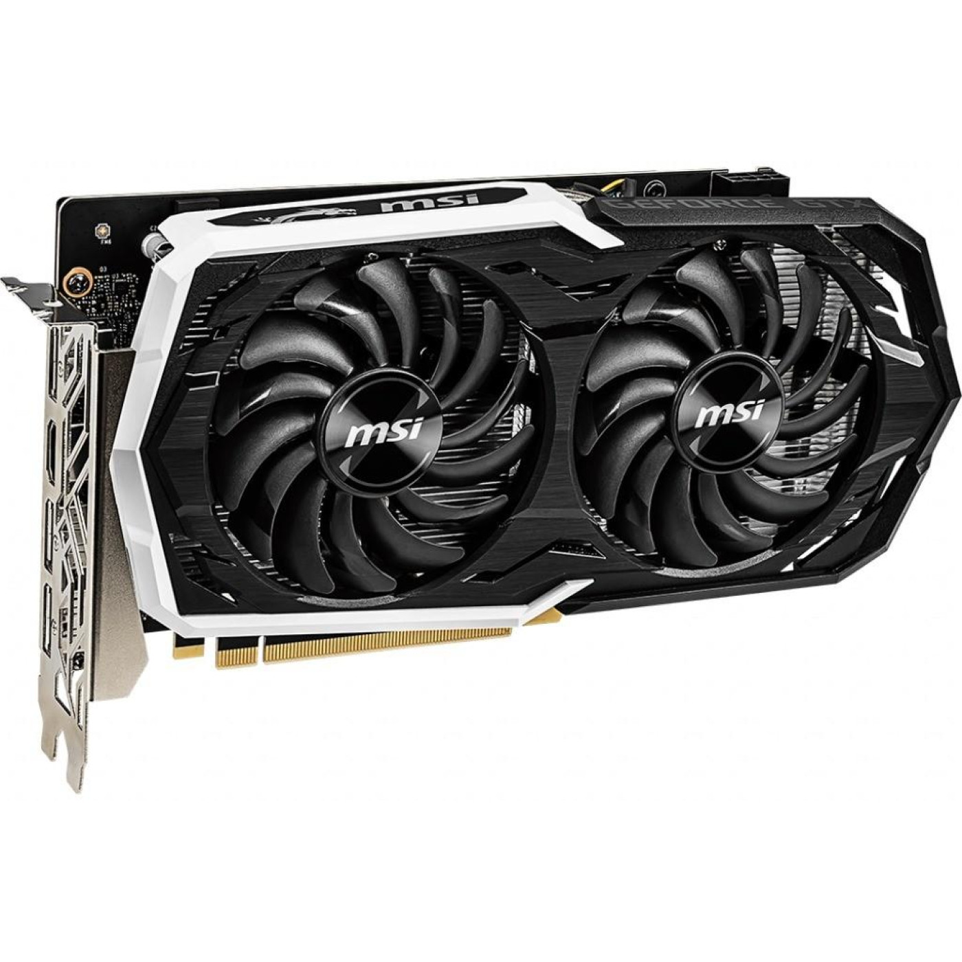 Видеокарта MSI GTX 1660Ti 6Gb Armor OC (GeForce GTX 1660 TI ARMOR 6G OC) (GDDR6, 192 bit, PCI-E 3.0 x16) Б/у