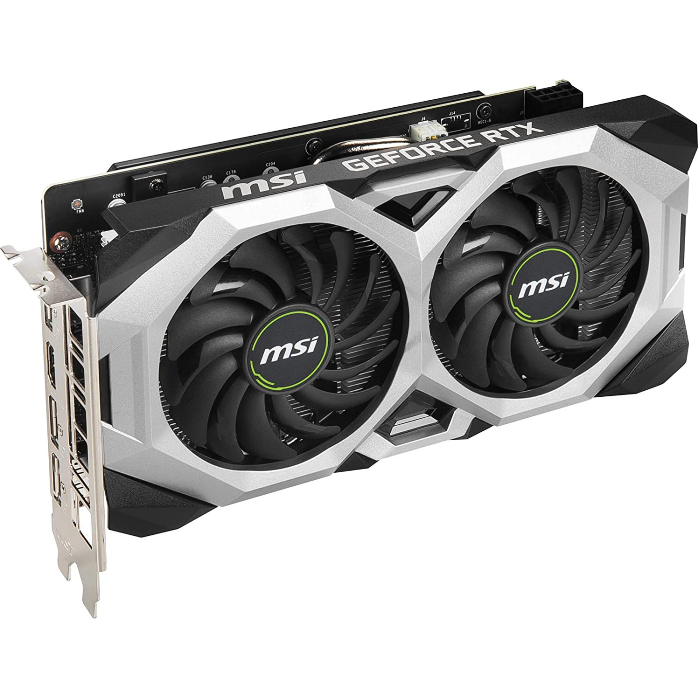 Видеокарта MSI RTX 2070 8Gb Ventus GP (GeForce RTX 2070 VENTUS GP) (GDDR6, 256 bit, PCI-E 3.0 x16)