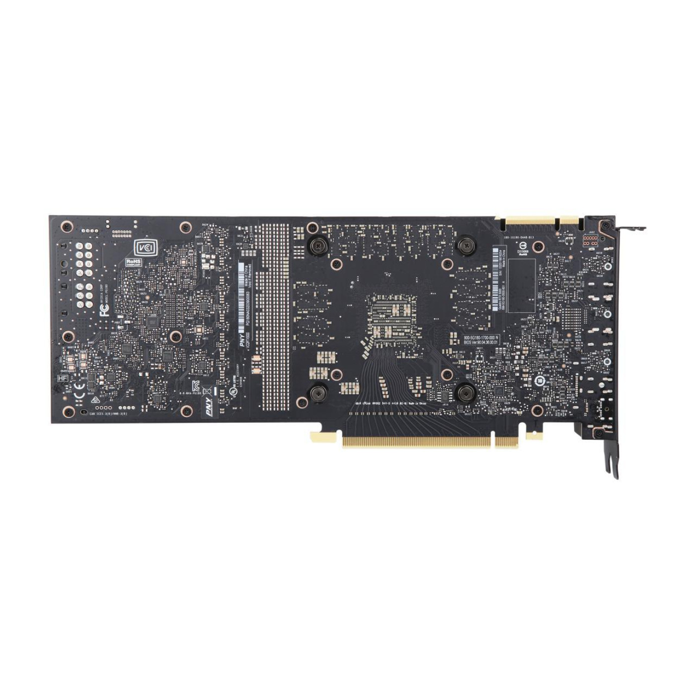 Відеокарта PNY Quadro RTX 5000 16Gb (VCQRTX5000-PB) (GDDR6, 256 bit, PCI-E 3.0 x16) Б/в