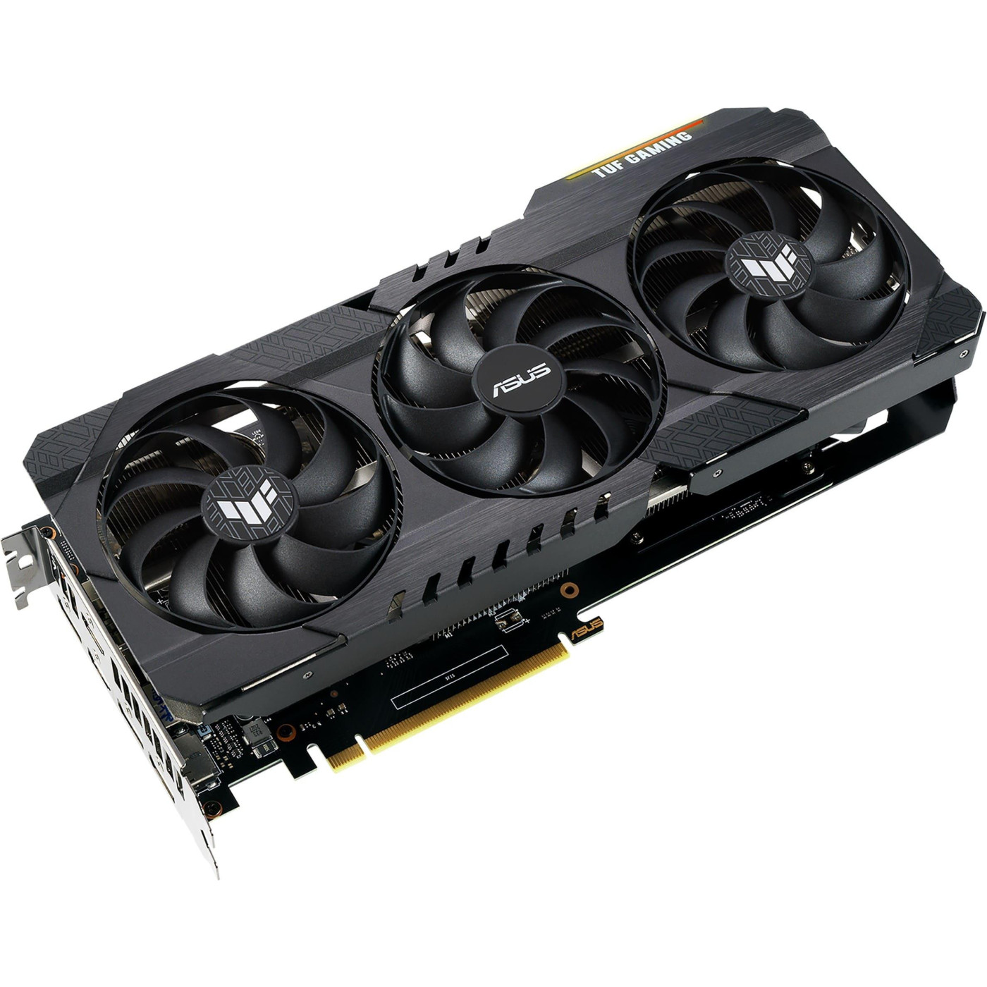 Видеокарта ASUS RTX 3060Ti 8Gb TUF Gaming OC (TUF-RTX3060TI-O8G-GAMING) (GDDR6, 256 bit, PCI-E v4.0 x16) Б/у