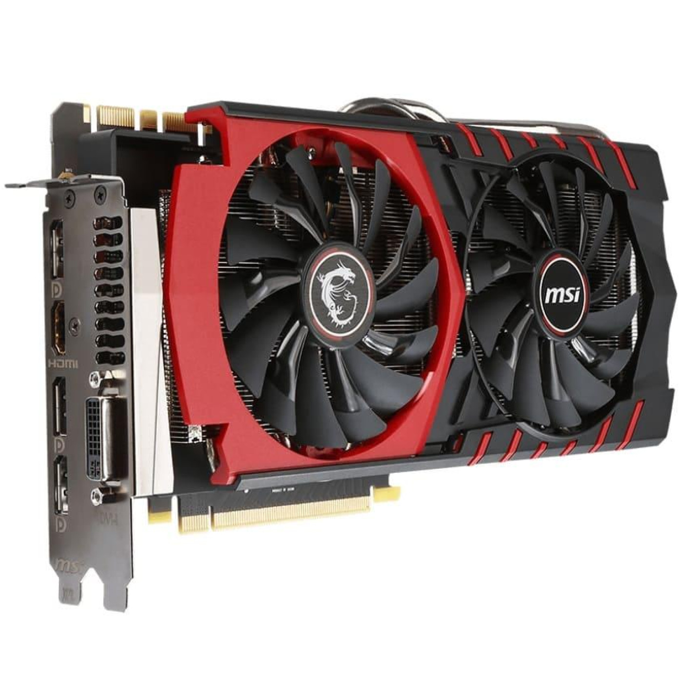 Відеокарта MSI GTX 980 Gaming 4G (GTX 980 Gaming 4G) (GDDR5, 256 bit, PCI-E v3.0) Б/в