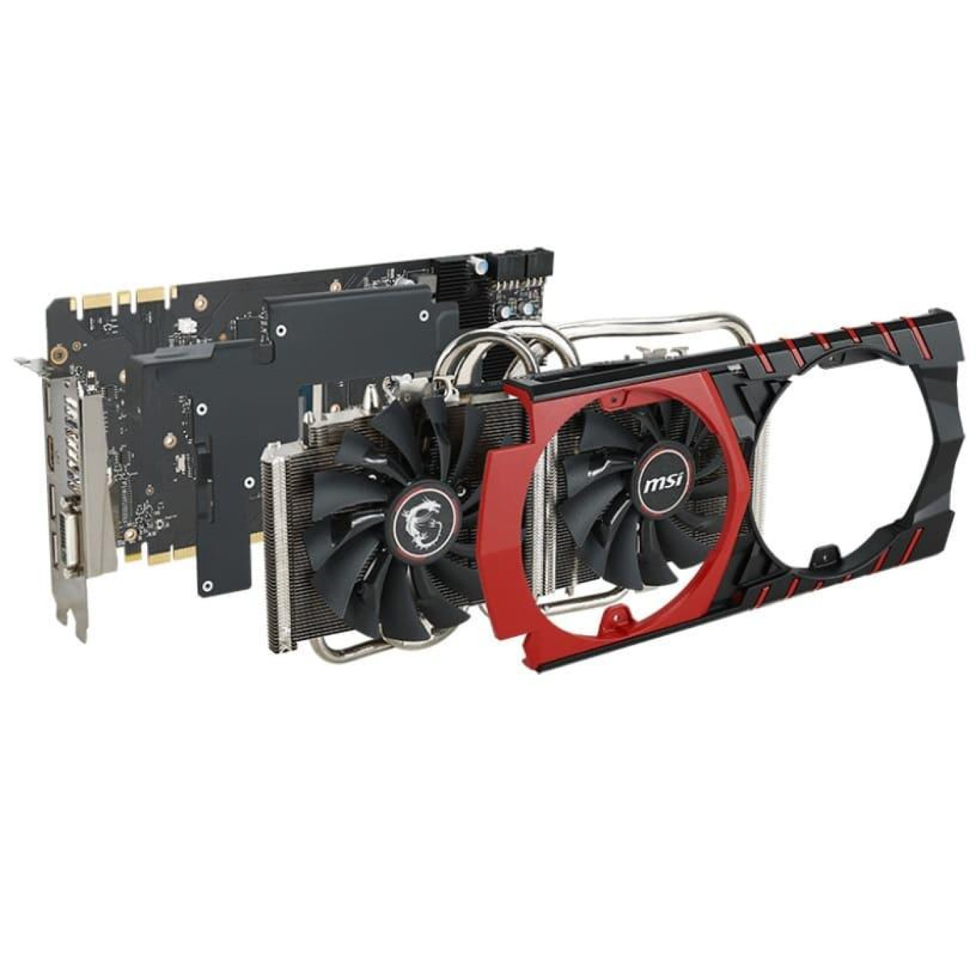 Відеокарта MSI GTX 980 Gaming 4G (GTX 980 Gaming 4G) (GDDR5, 256 bit, PCI-E v3.0) Б/в