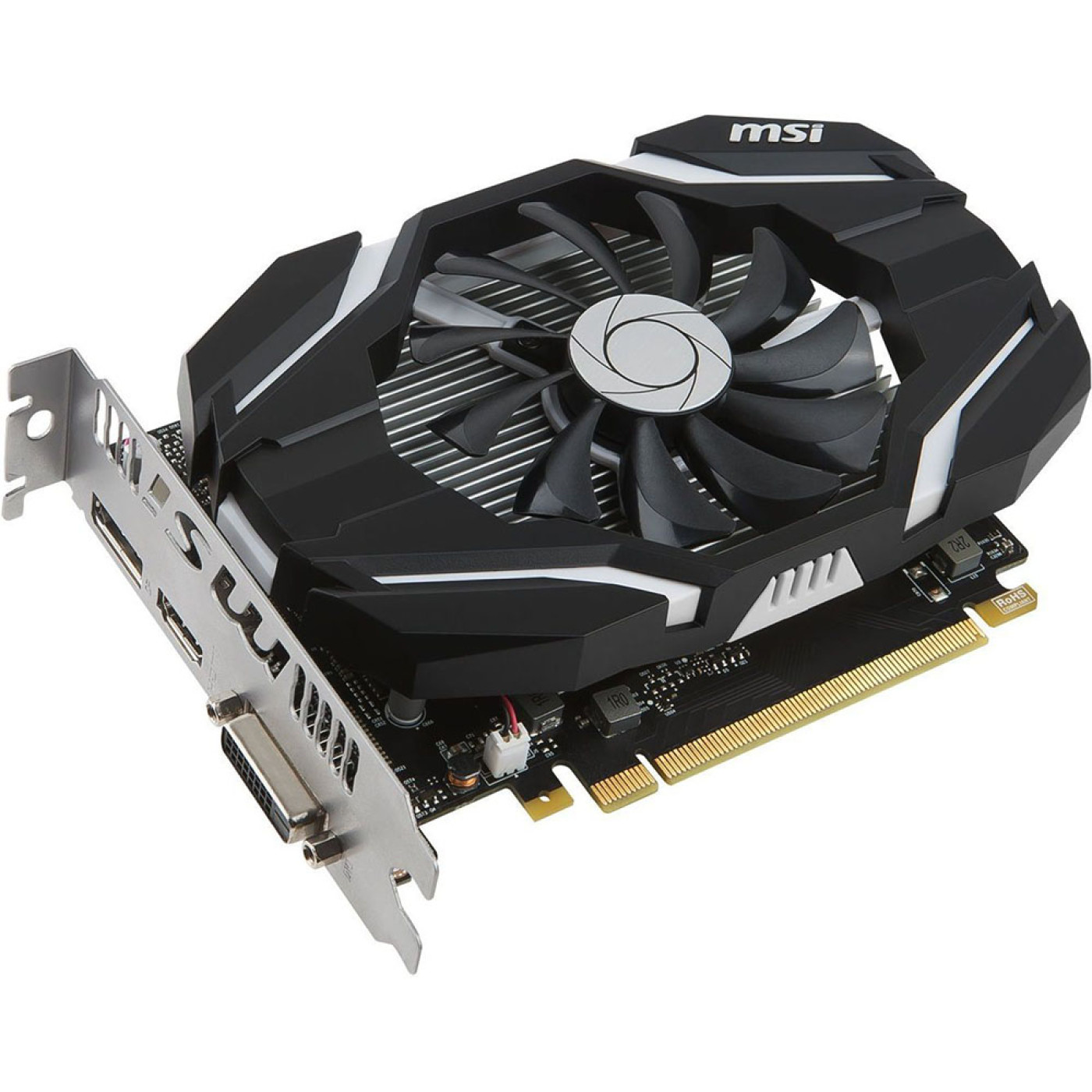 Видеокарта MSI GTX 1050 2Gb OC (GTX 1050 2G OC) (GDDR5, 128 bit, PCI-E 3.0 x16) FR