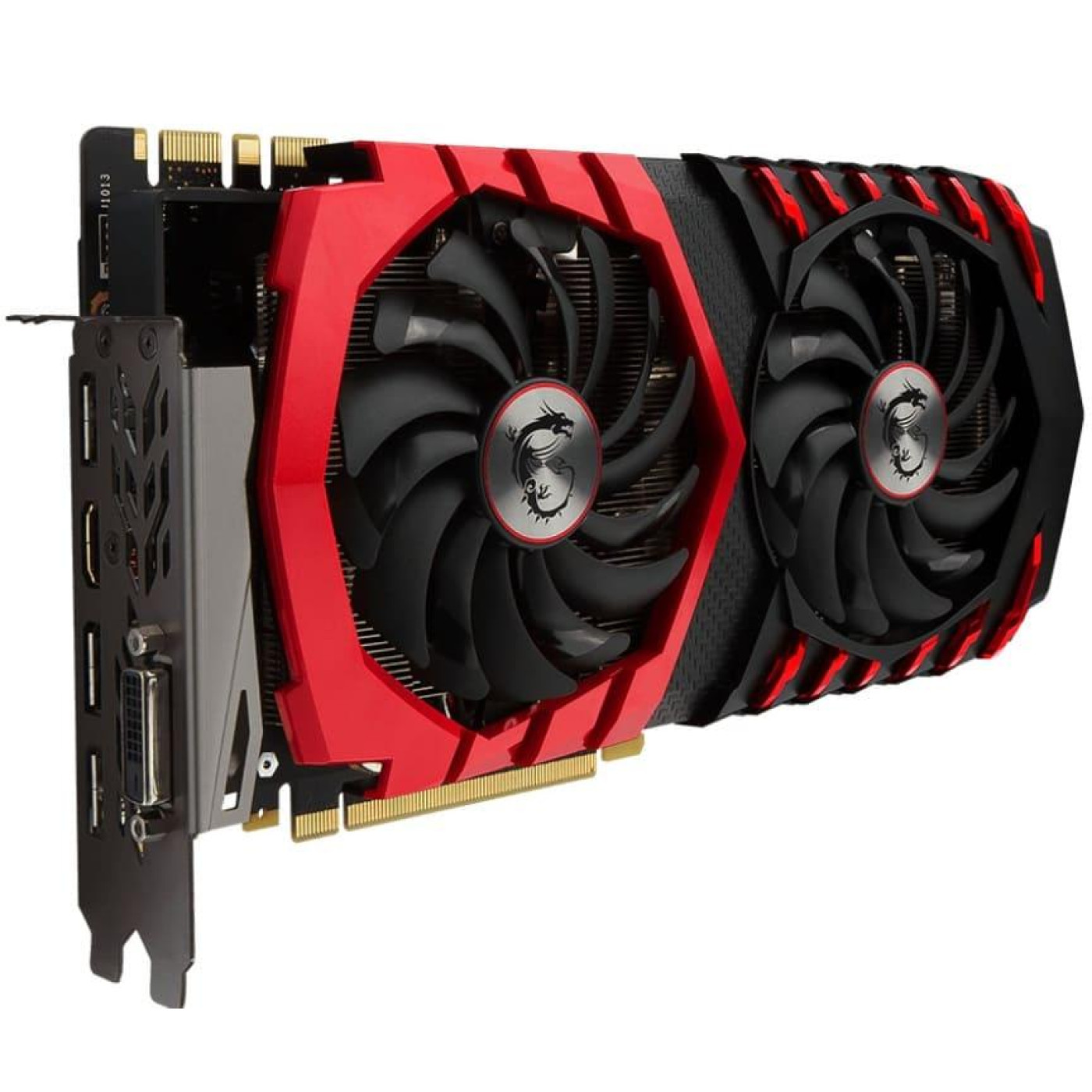 Видеокарта MSI GTX 1080 8Gb Gaming X (GeForce GTX 1080 GAMING X 8G) (GTX 1080 GAMING X 8G) (GDDR5X, 256 bit, PCI-E v3.0) Б/у