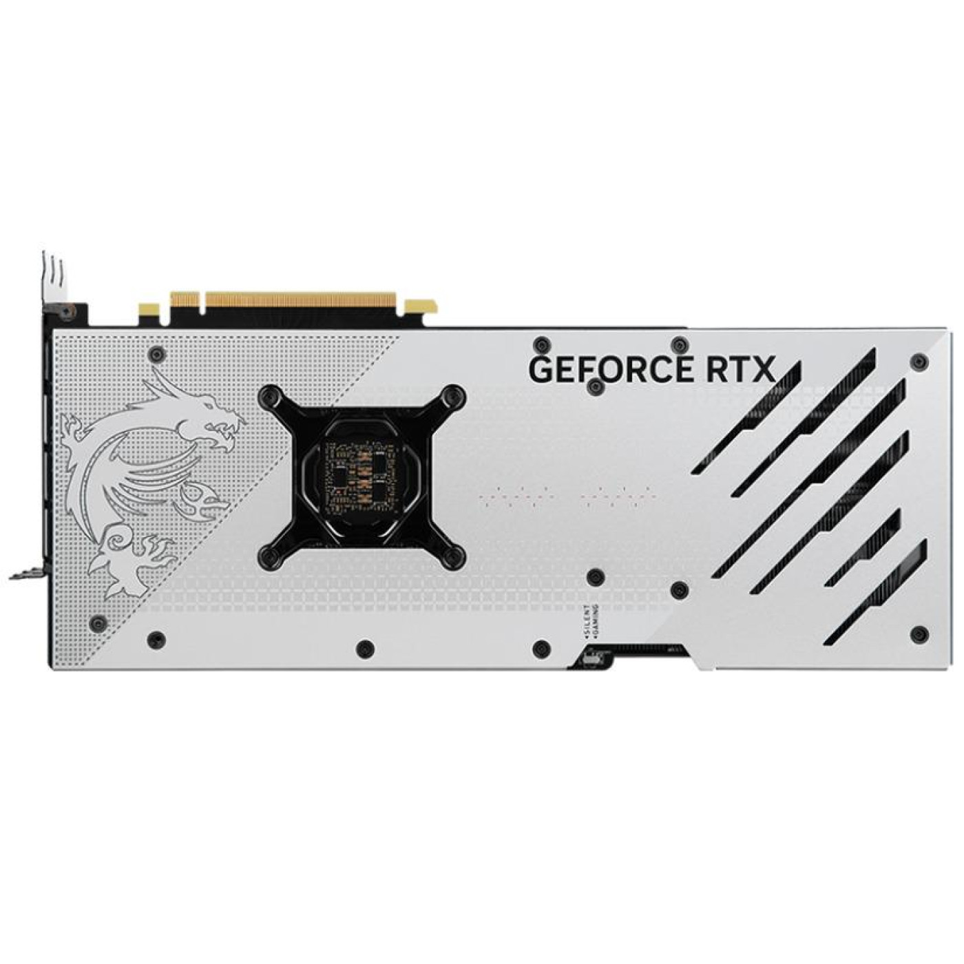 Видеокарта MSI RTX 4070 TI 12GB GAMING X SLIM WHITE (RTX 4070 TI GAMING X SLIM WHITE 12G) (GDDR6X, 192 bit, PCI-E 4.0 x16) U1