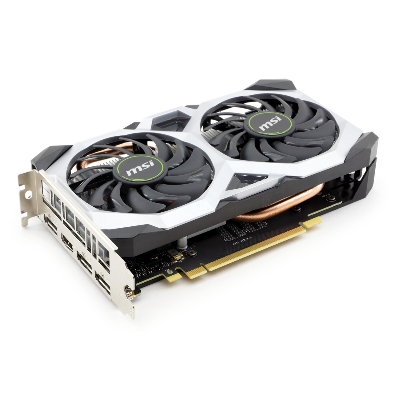 Відеокарта MSI RTX 2060 6Gb Ventus XS OC (GeForce RTX 2060 Ventus XS 6G OC) (GDDR6, 192 bit, PCI-E 3.0 x16) FR
