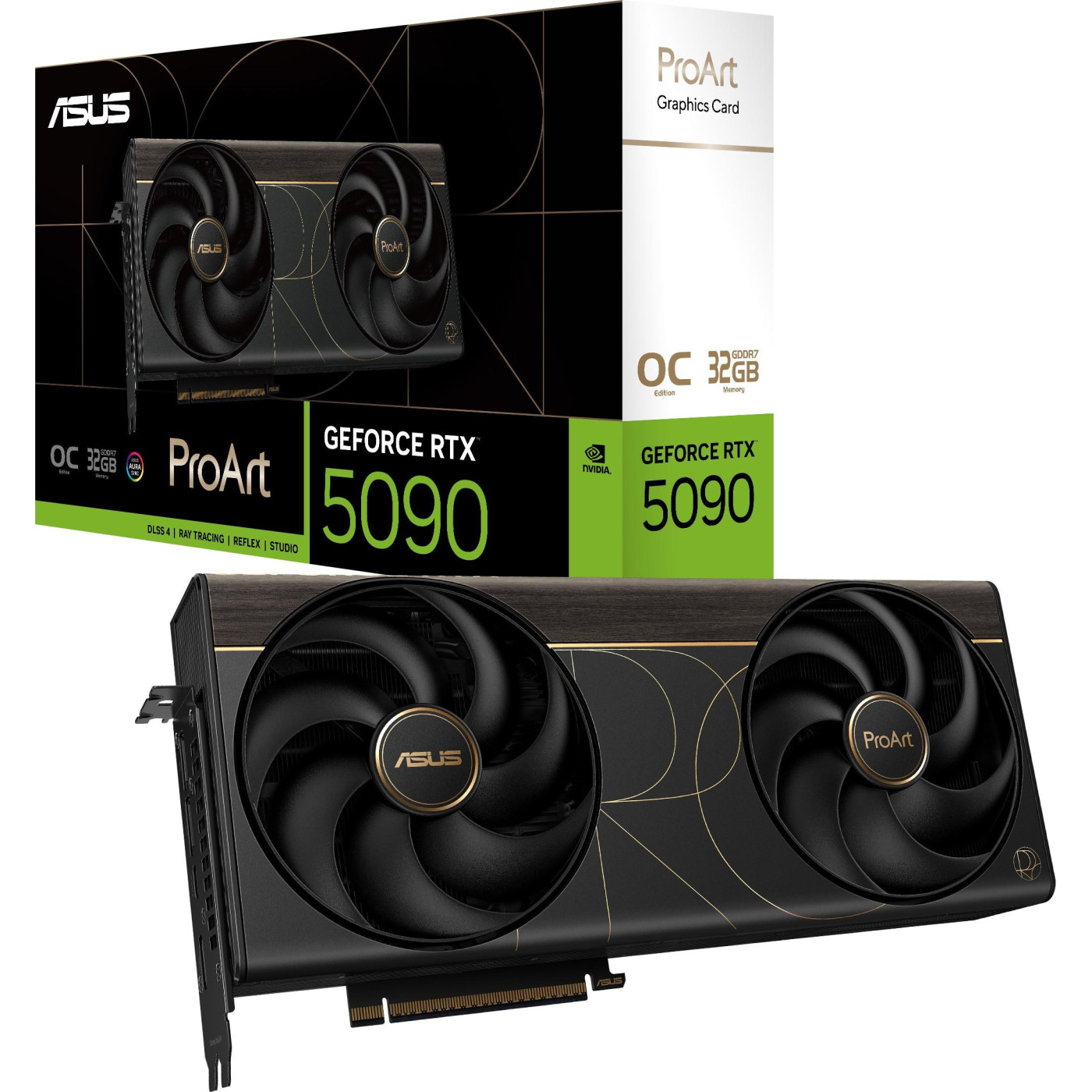 Відеокарта ASUS RTX 5090 32GB PROART OC (PROART-RTX5090-O32G) (GDDR7, 512 bit, PCI-E v5.0 x16)
