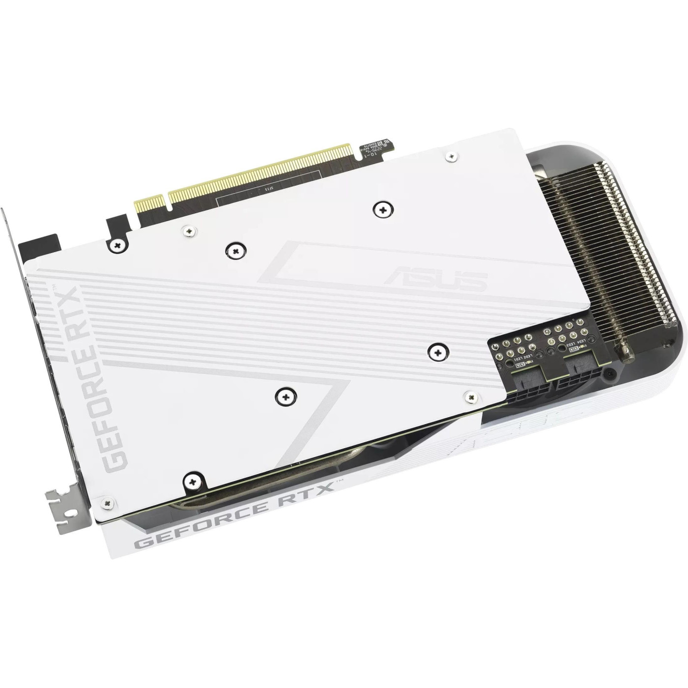 Видеокарта ASUS RTX 3060Ti 8Gb Dual OC WHITE GDDR6Х (DUAL-RTX3060TI-O8GD6X-WHITE) (GDDR6X, 256 bit, PCI-E v4.0 x16) Б/у