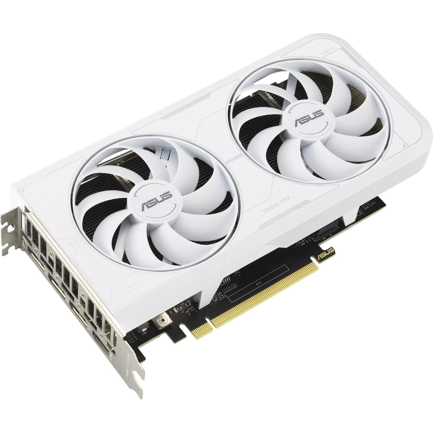 Видеокарта ASUS RTX 3060Ti 8Gb Dual OC WHITE GDDR6Х (DUAL-RTX3060TI-O8GD6X-WHITE) (GDDR6X, 256 bit, PCI-E v4.0 x16) Б/у