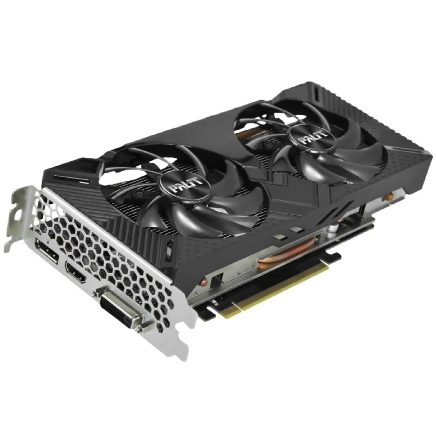 Відеокарта Palit GTX 1660Ti 6Gb Dual OC (NE6166TS18J9-1160C) (GDDR6, 192 bit, PCI-E 3.0 x16) Б/в