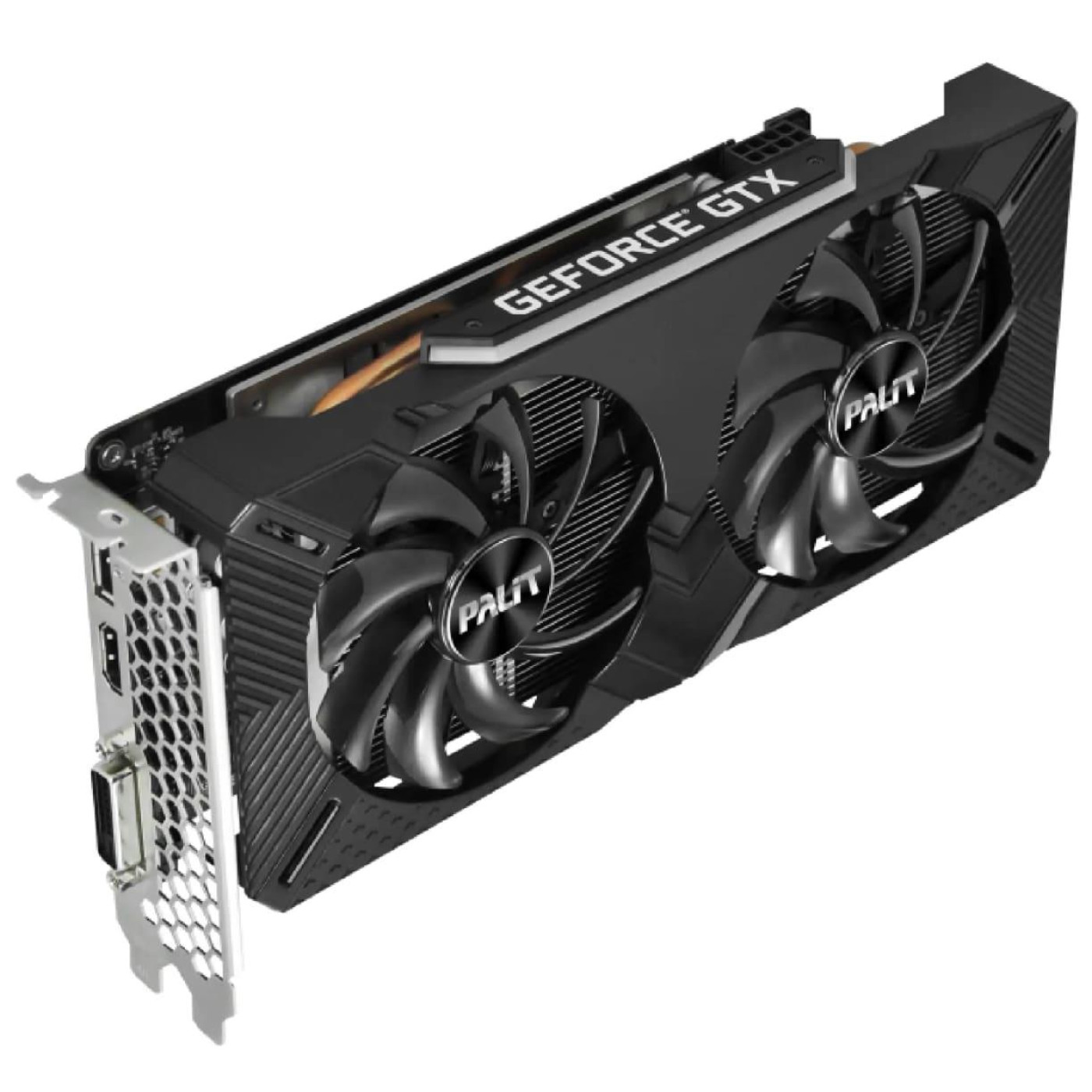 Відеокарта Palit GTX 1660Ti 6Gb Dual OC (NE6166TS18J9-1160C) (GDDR6, 192 bit, PCI-E 3.0 x16) Б/в
