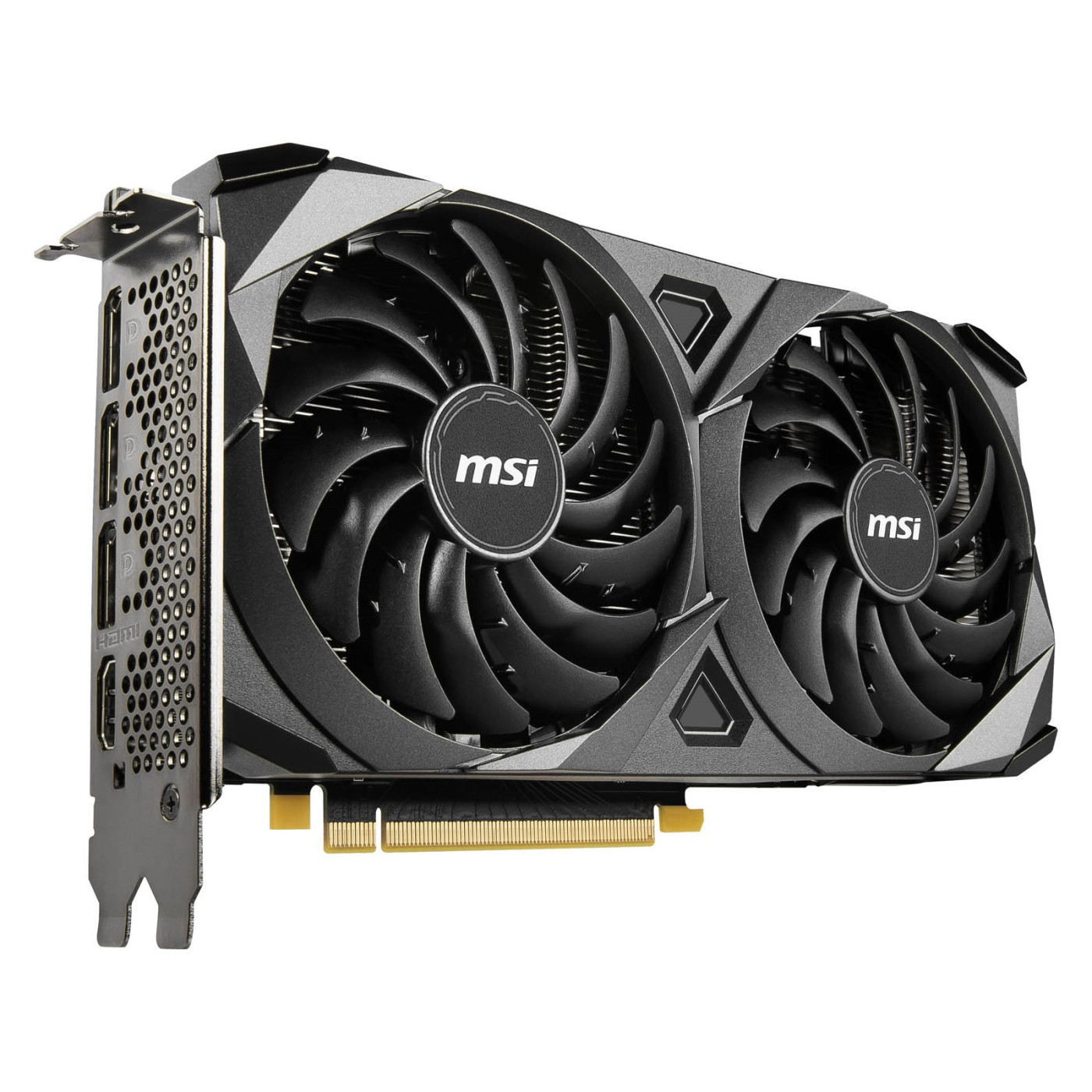 Відеокарта MSI RTX 3060 Ti 8GB Ventus 2X OC LHR (RTX 3060 Ti VENTUS 2X 8G OCV1 LHR) (GDDR6, 256 bit, PCI-E v4.0 x16) FR