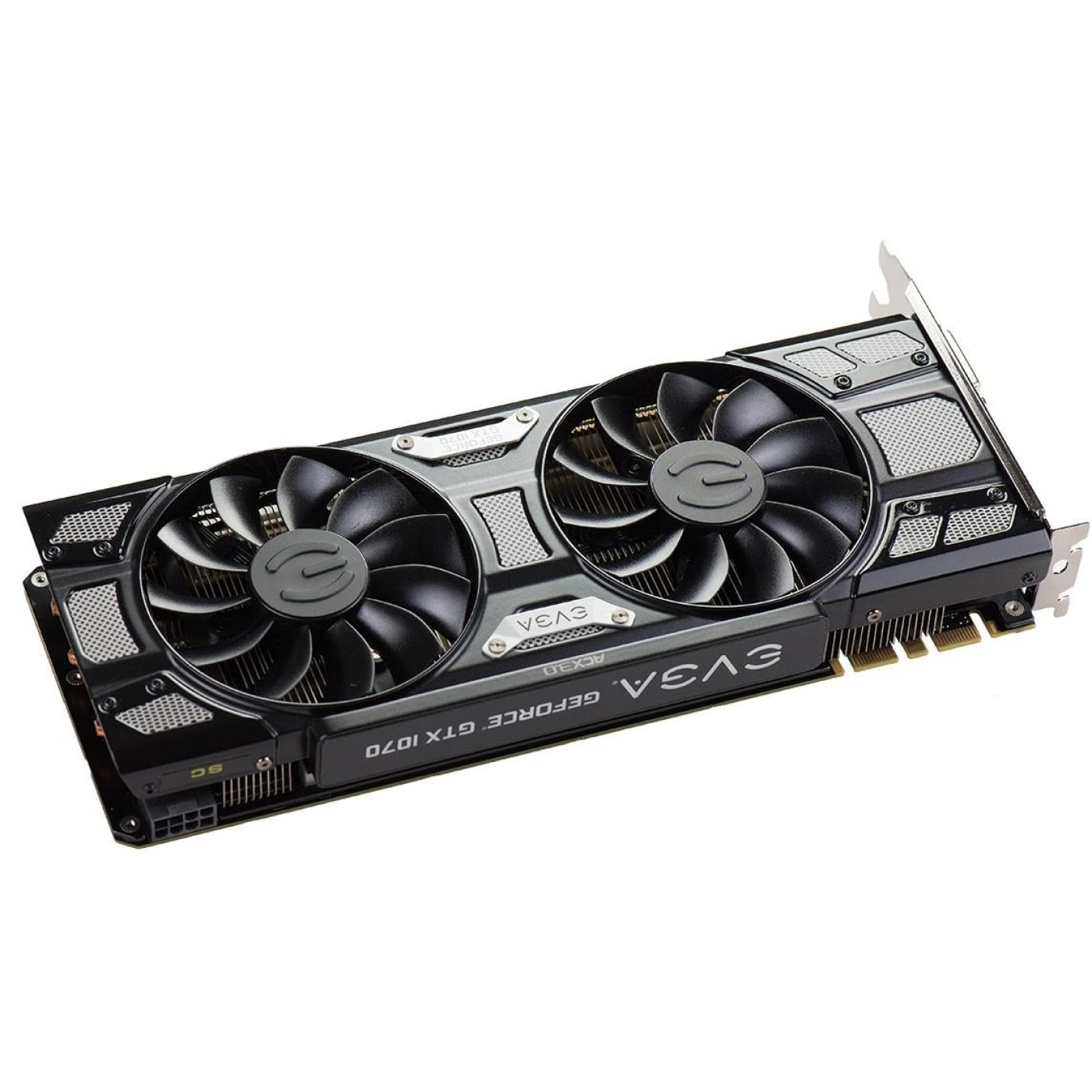 Видеокарта EVGA GTX 1070 8Gb SC Gaming ACX 3.0 Black Edition (08G-P4-5173-KR) (GDDR5, 256 bit, PCI-E 3.0 x16) Б/у