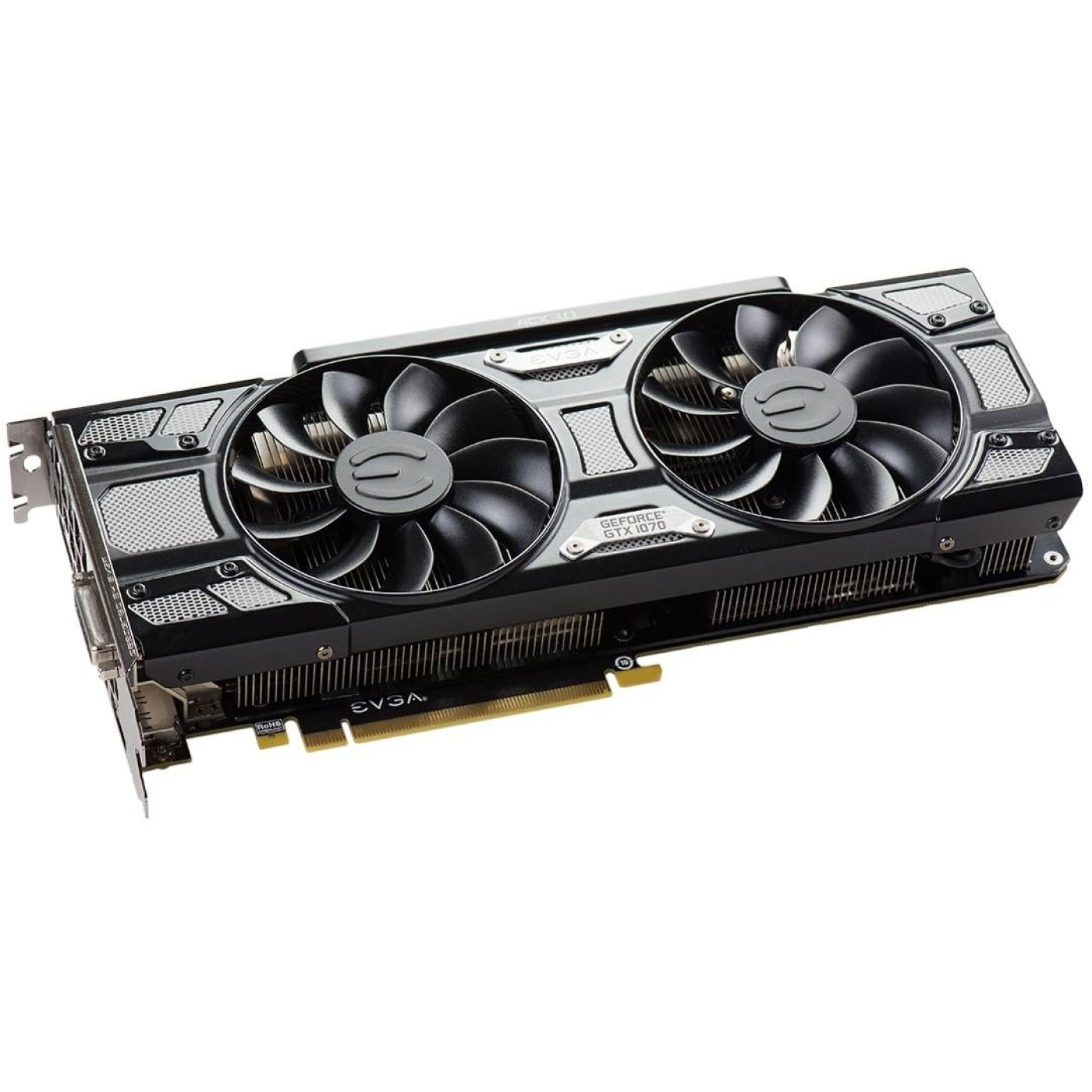 Видеокарта EVGA GTX 1070 8Gb SC Gaming ACX 3.0 Black Edition (08G-P4-5173-KR) (GDDR5, 256 bit, PCI-E 3.0 x16) Б/у