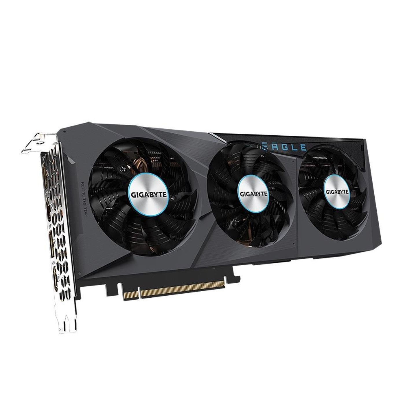 Видеокарта Gigabyte RTX 3070 8Gb EAGLE OC LHR (GV-N3070EAGLE OC-8GD rev 2.0) (GV-N3070EAGLE OC-8GD rev 2.0) (GDDR6, 256 bit, PCI-E 4.0 x16) Б/у
