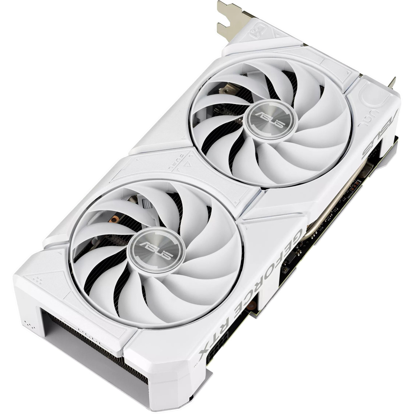 Відеокарта ASUS RTX 4060 8GB DUAL OC EVO WHITE (DUAL-RTX4060-O8G-EVO-WHITE) (GDDR6, 128 bit, PCI-E v4.0 x8) Б/в