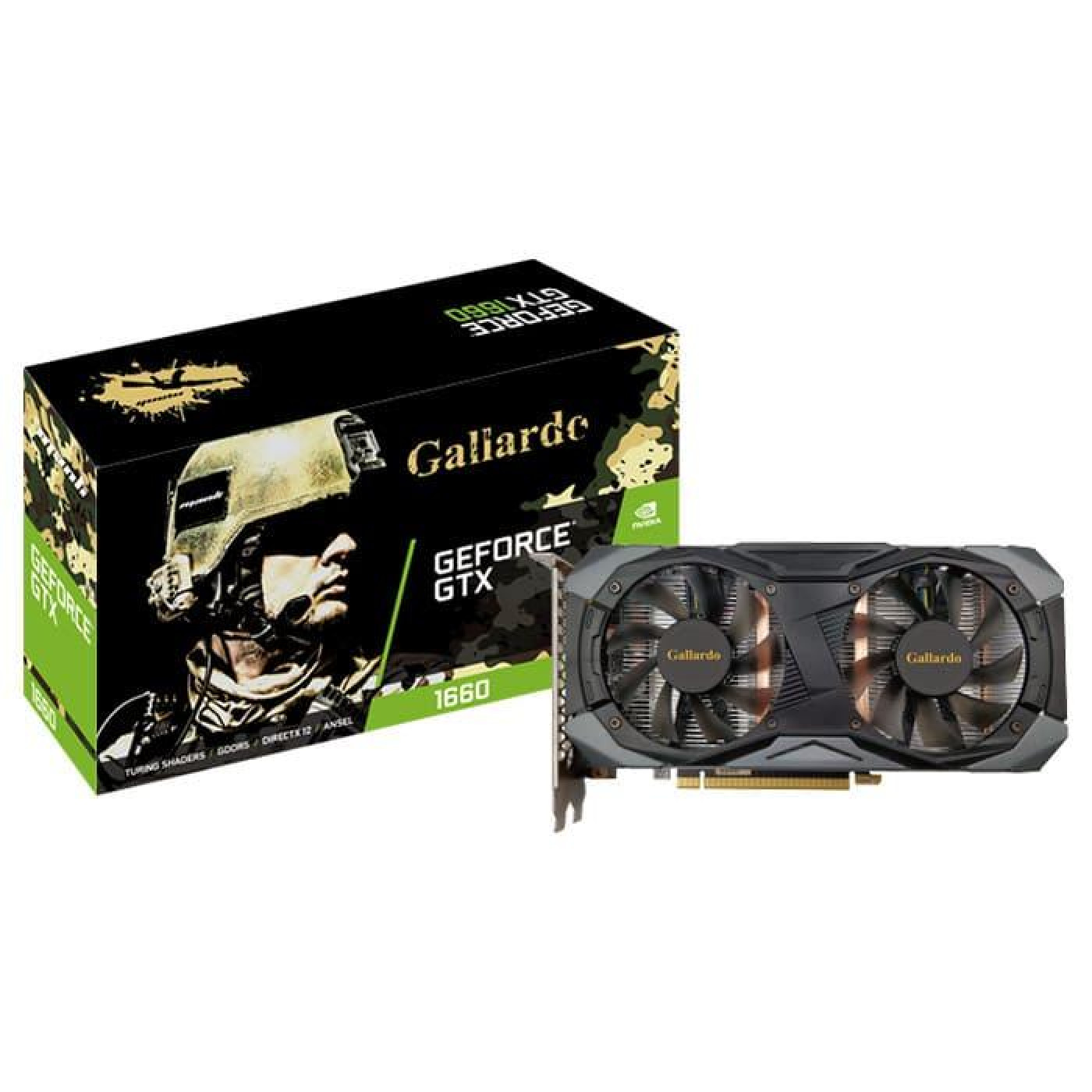 Видеокарта Manli GTX 1660 6Gb Gallardo (M-NGTX1660G/5REHDP-M2436) (GDDR6, 192 bit, PCI-E v3.0) Б/у