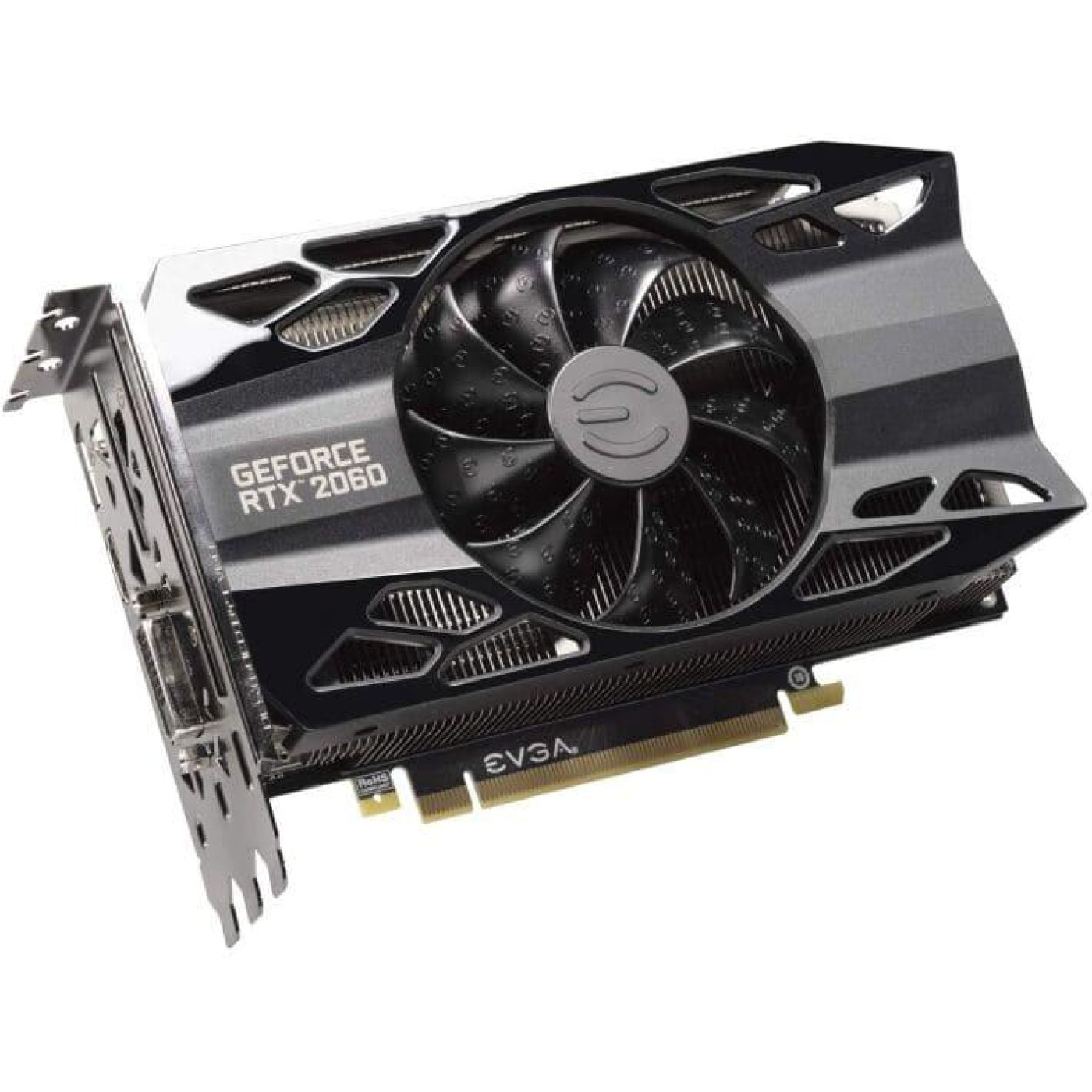 Відеокарта EVGA RTX 2060 6GB SC GAMING (06G-P4-2060-KR) (GDDR6, 192 bit, PCI-E 3.0 x16) Б/в