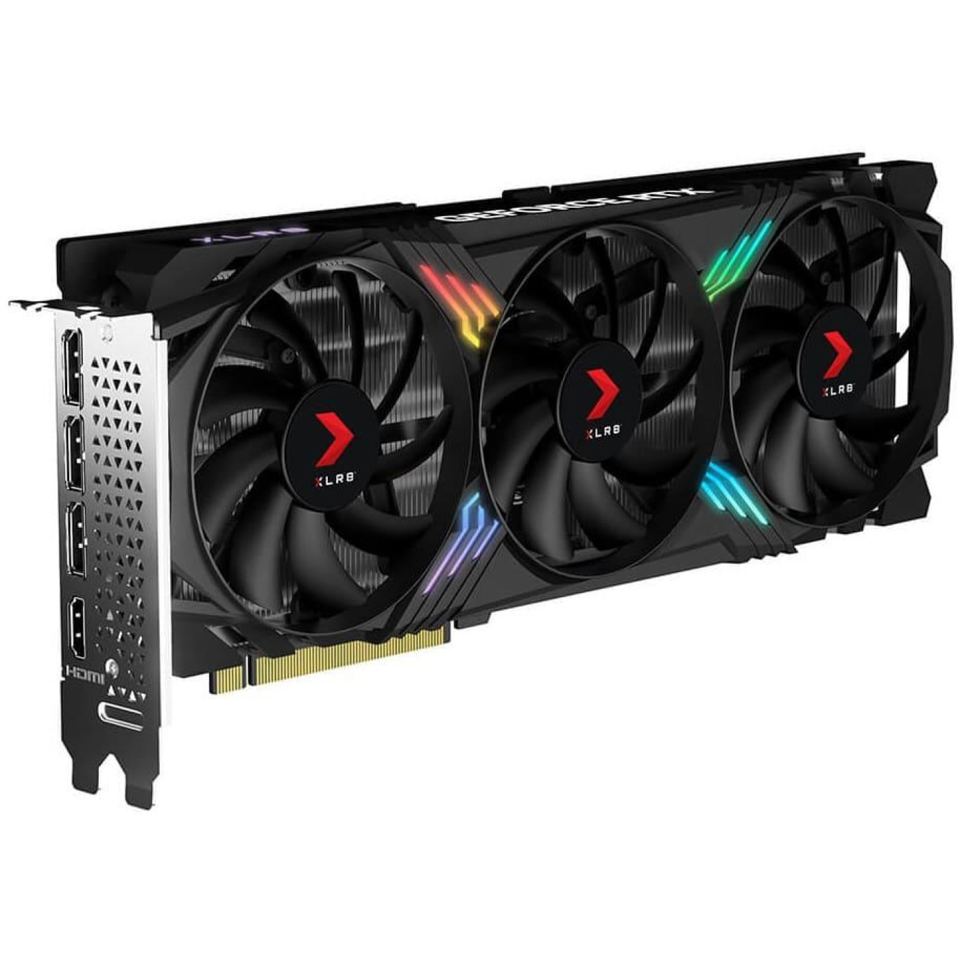 Видеокарта PNY RTX 4070 SUPER 12GB XLR8 Gaming VERTO EPIC-X RGB OC (VCG4070S12TFXXPB1-O) (GDDR6X, 192 bit, PCI-E v4.0)