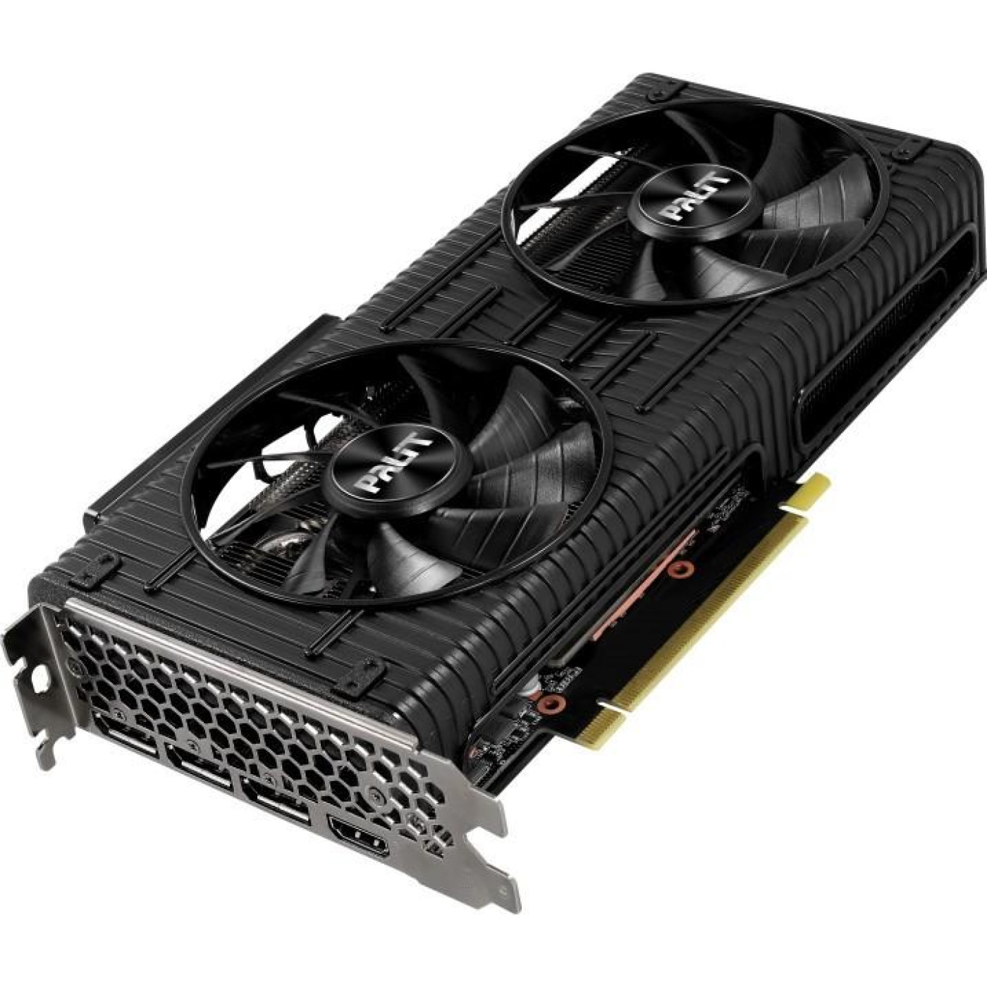 Видеокарта Palit RTX 3060Ti 8Gb Dual OC (NE6306TS19P2-190AD) (GDDR6, 256 bit, PCI-E v4.0 x16) Б/у