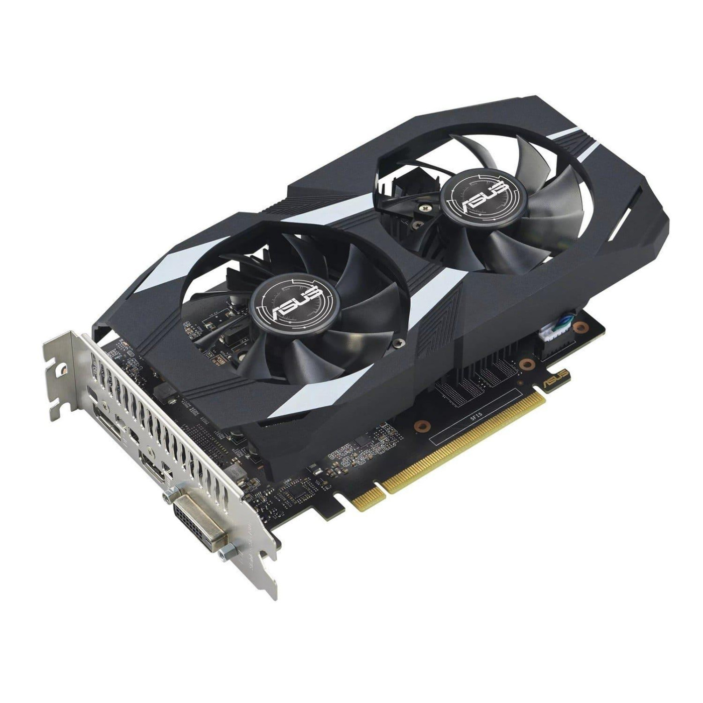 Відеокарта ASUS GTX 1650 4Gb DUAL OC D6 P EVO (DUAL-GTX1650-O4GD6-P-EVO) (GDDR6, 128 bit, PCI-E 3.0 x16) Б/в