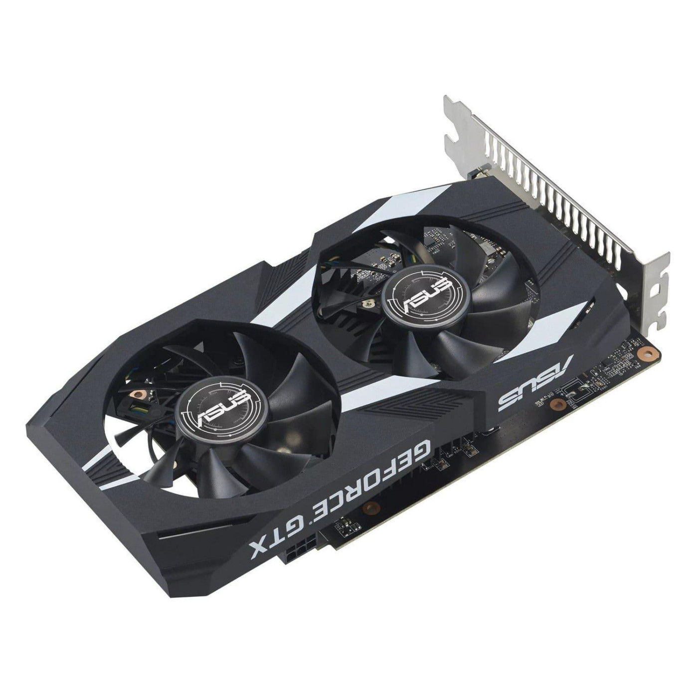 Відеокарта ASUS GTX 1650 4Gb DUAL OC D6 P EVO (DUAL-GTX1650-O4GD6-P-EVO) (GDDR6, 128 bit, PCI-E 3.0 x16) Б/в