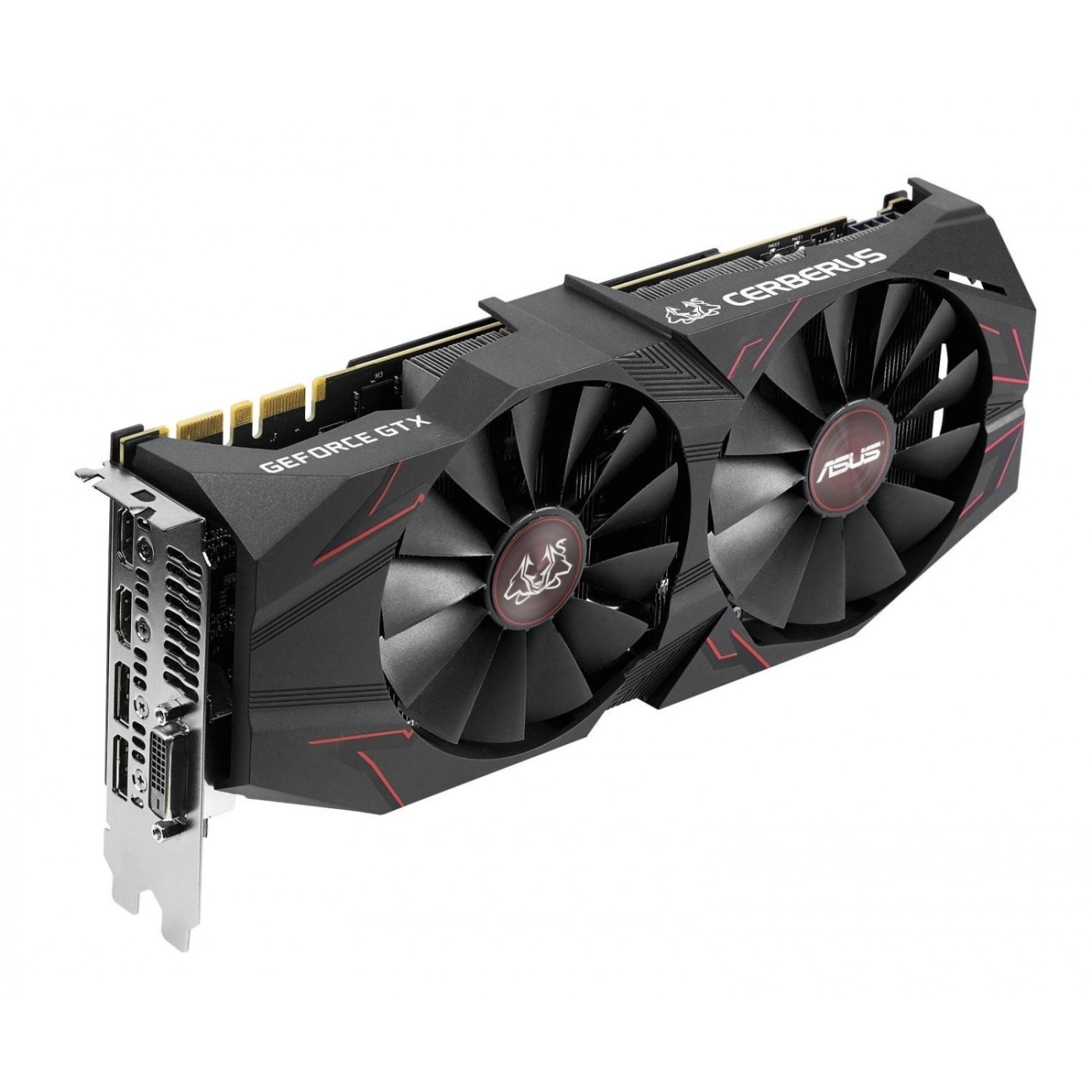 Видеокарта ASUS GTX 1070Ti 8Gb Cerberus (CERBERUS-GTX1070TI-A8G) (GDDR5, 256 bit, PCI-E 3.0 x16)