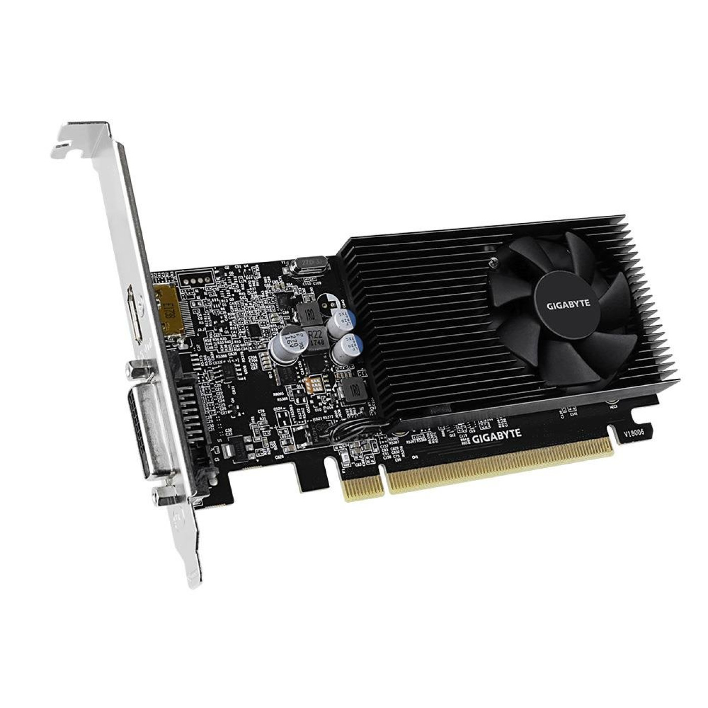 Відеокарта Gigabyte GT 1030 2GB (GV-N1030D4-2GL) (GDDR4, 64 bit, PCI-E 3.0 x16) Б/в