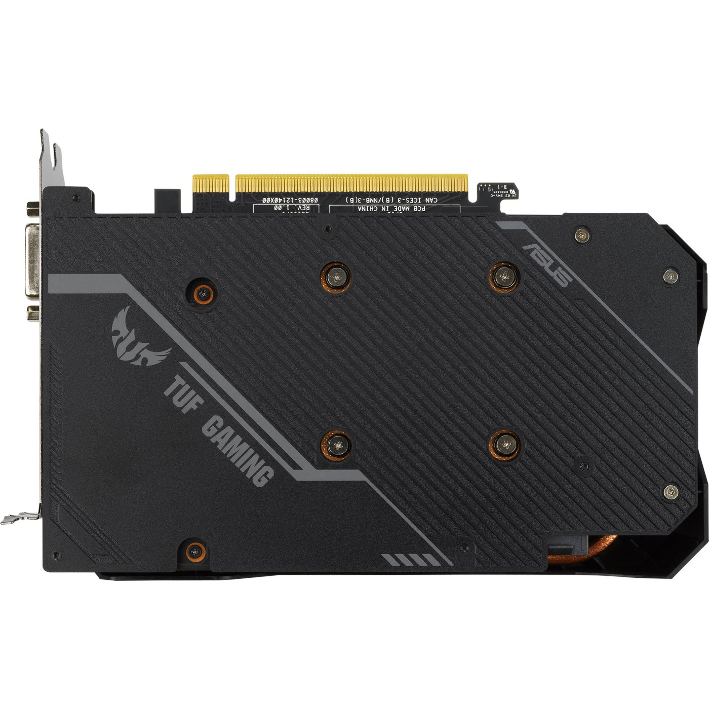 Видеокарта ASUS GTX 1660Ti 6Gb TUF EVO Gaming (TUF-GTX1660TI-6G-EVO-GAMING) (GDDR6, 192 bit, PCI-E v3.0) Б/у