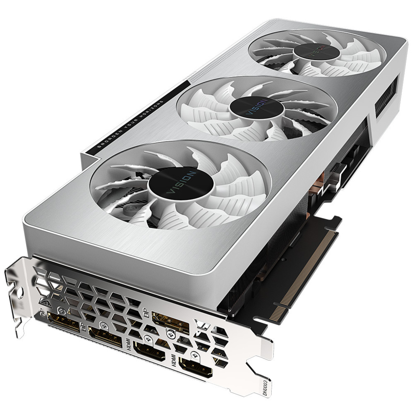 Видеокарта Gigabyte RTX 3090 24Gb Vision OC (GV-N3090VISION OC-24GD) (GDDR6X, 384 bit, PCI-E v4.0 x16) Б/у