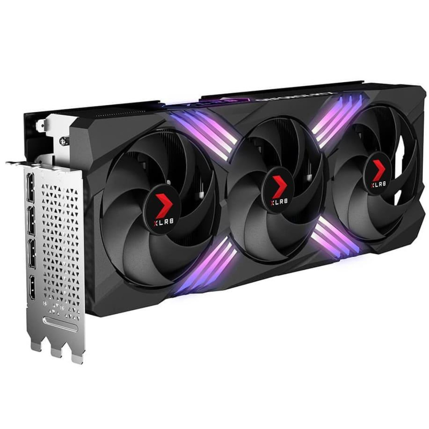 Видеокарта PNY RTX 4070 TI SUPER 16GB XLR8 Gaming VERTO EPIC-X RGB OC Triple Fan (VCG4070TS16TFXXPB1-O) (GDDR6X, 256 bit, PCI-E v4.0)