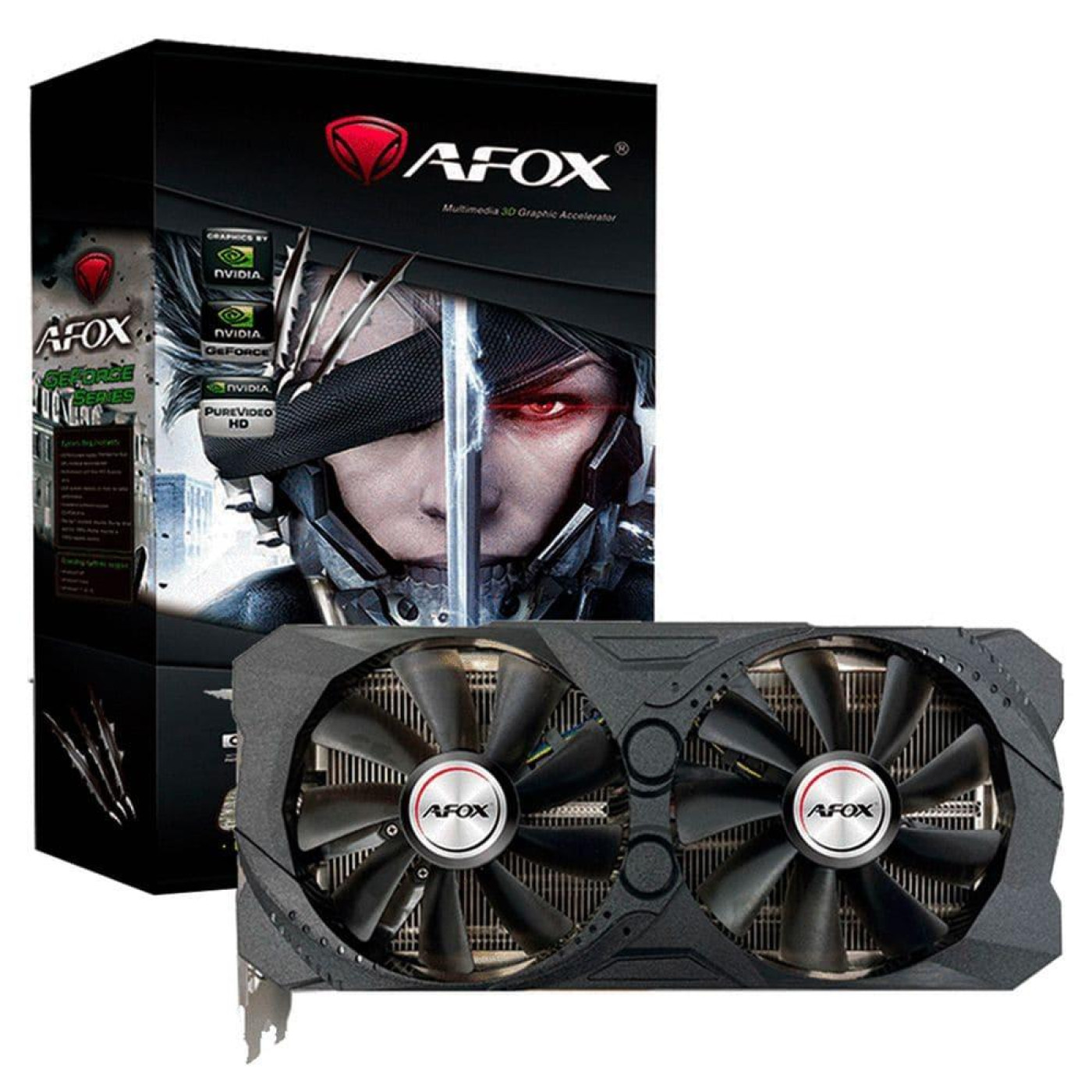 Видеокарта Afox RTX 3070 8Gb H7 (AF3070-8192D6H7) (GDDR6, 256 bit, PCI-E v4.0 x16) Б/у