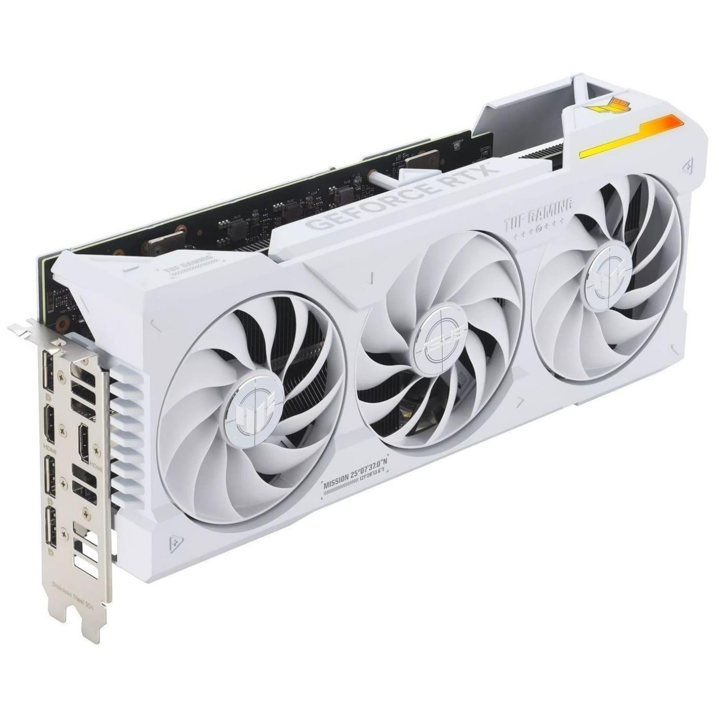 Відеокарта ASUS RTX 4070 Ti SUPER 16GB TUF Gaming OC BTF WHITE (TUF-RTX4070TIS-O16G-BTF-WHITE) (GDDR6X, 256 bit, PCI-E 4.0 x16)