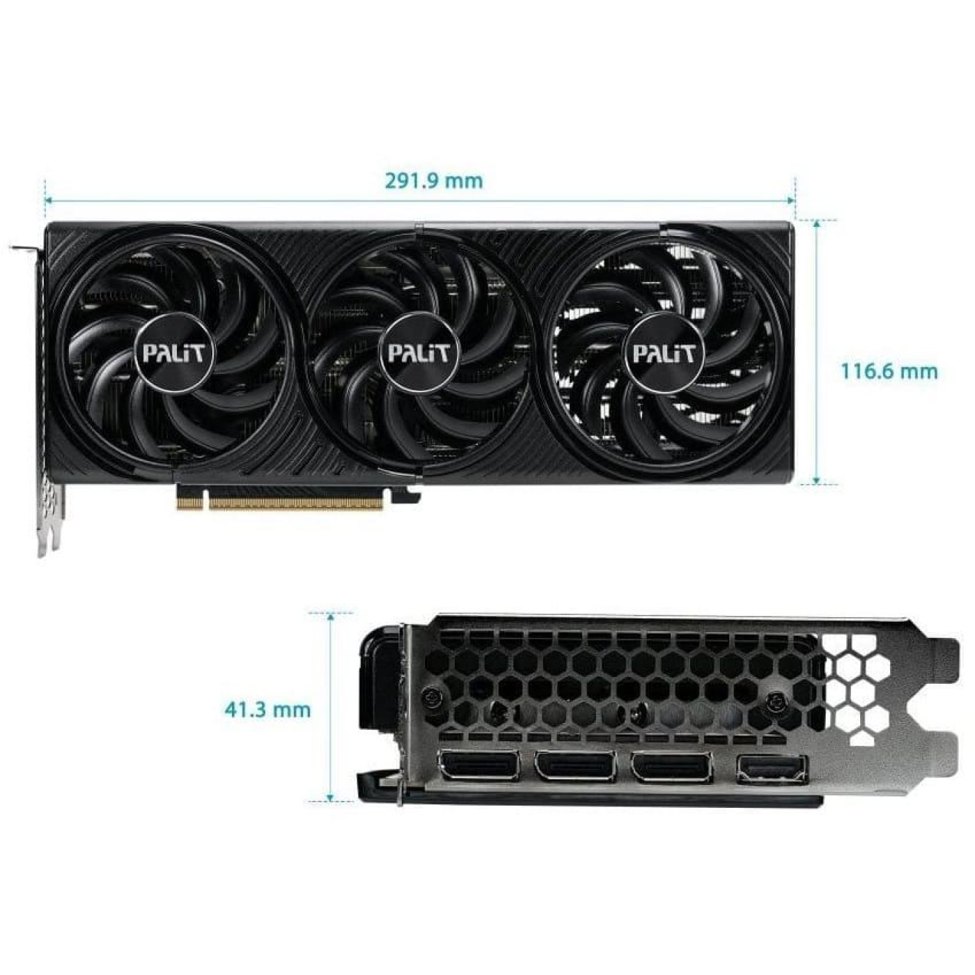 Видеокарта Palit RTX 5070 12GB Infinity 3 OC (NE75070S19K9-GB2050S) (GDDR7, 192 bit, PCI-E v5.0 x16)