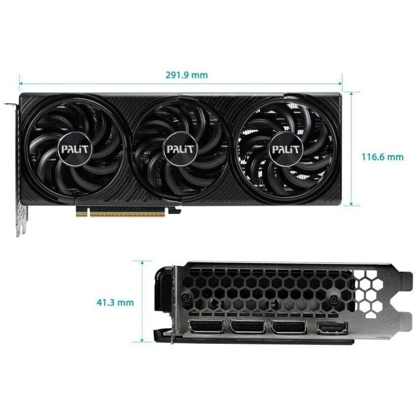 Видеокарта Palit RTX 5070 12GB Infinity 3 (NE75070019K9-GB2050S) (GDDR7, 192 bit, PCI-E v5.0 x16)